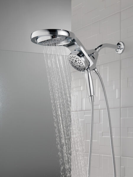 HydroRain® H<sub>2</sub>Okinetic® 5-Setting Two-in-One Shower Head, image 16