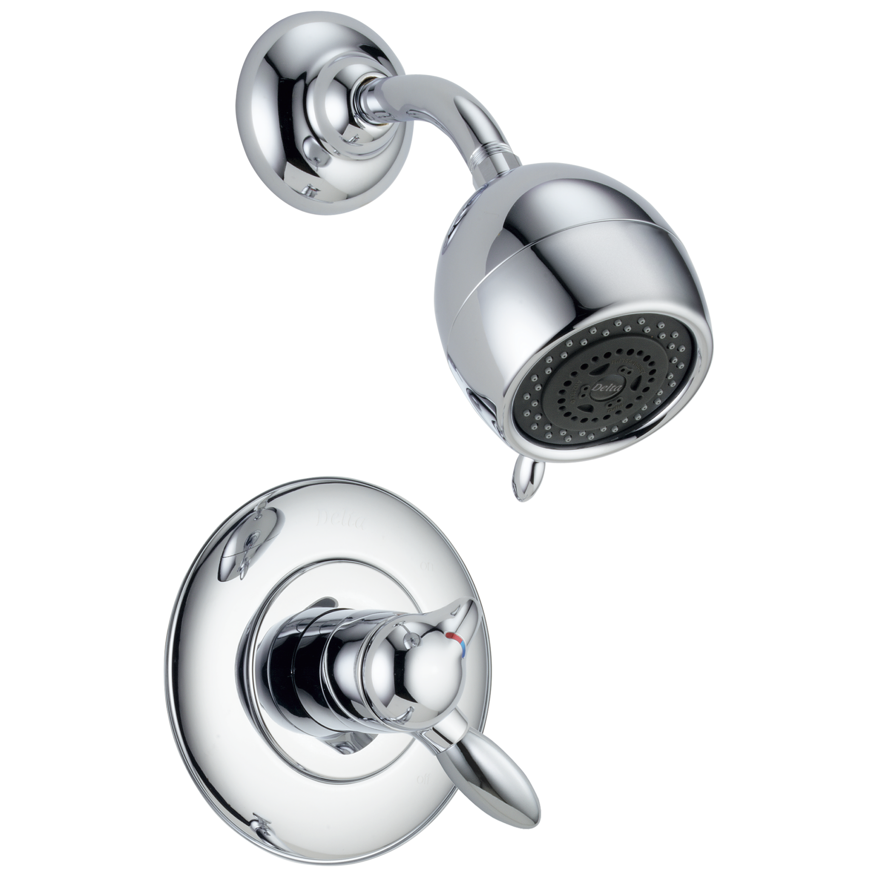 わたけんHEAD ヘッド BOA 28cm THERMOFIT Pressure Balanced with volume control Shower Trim in Chrome T17288