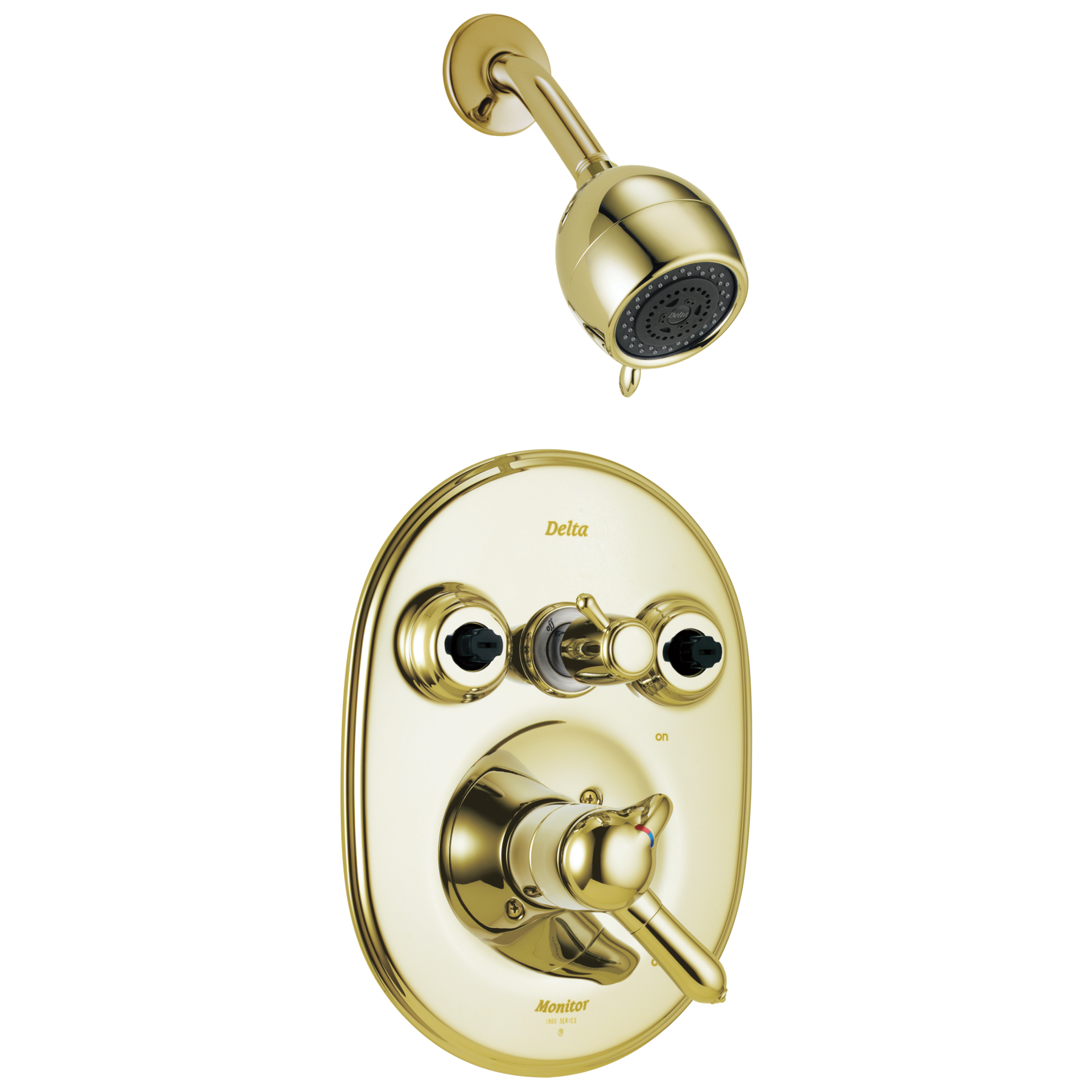 Monitor(R) 18 Series Jetted Shower(TM) Trim in Polished Brass T18230-PB
