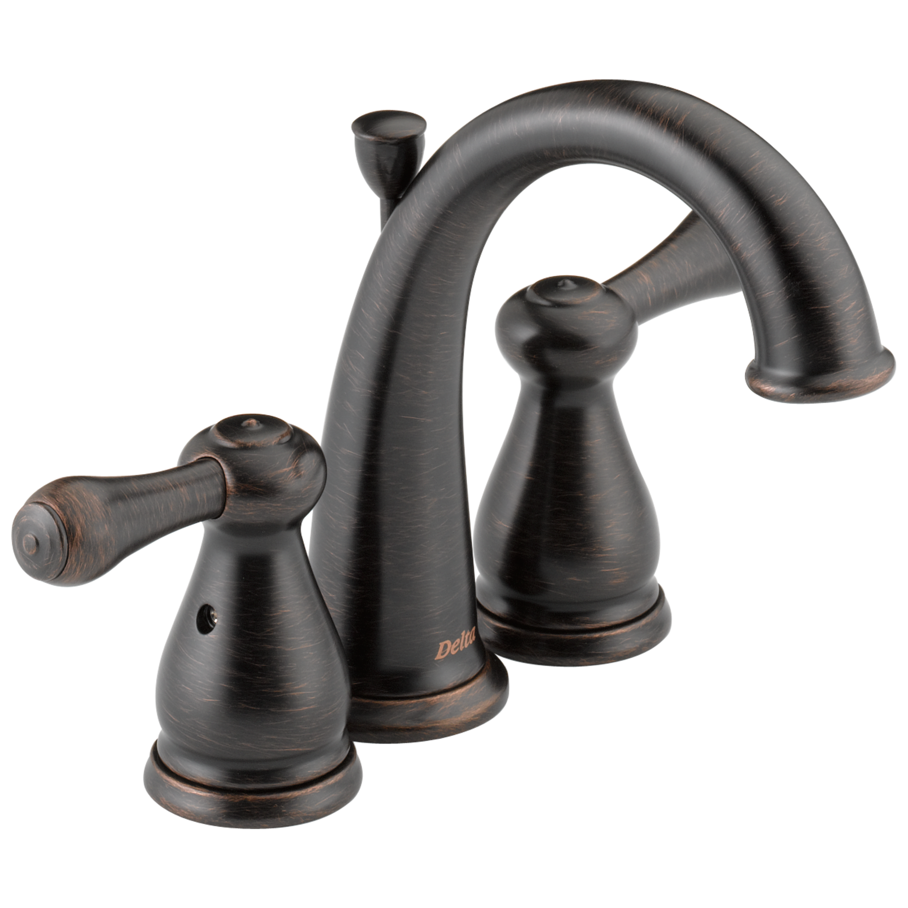 Two Handle MiniWidespread Bathroom Faucet in Bronze 4575
