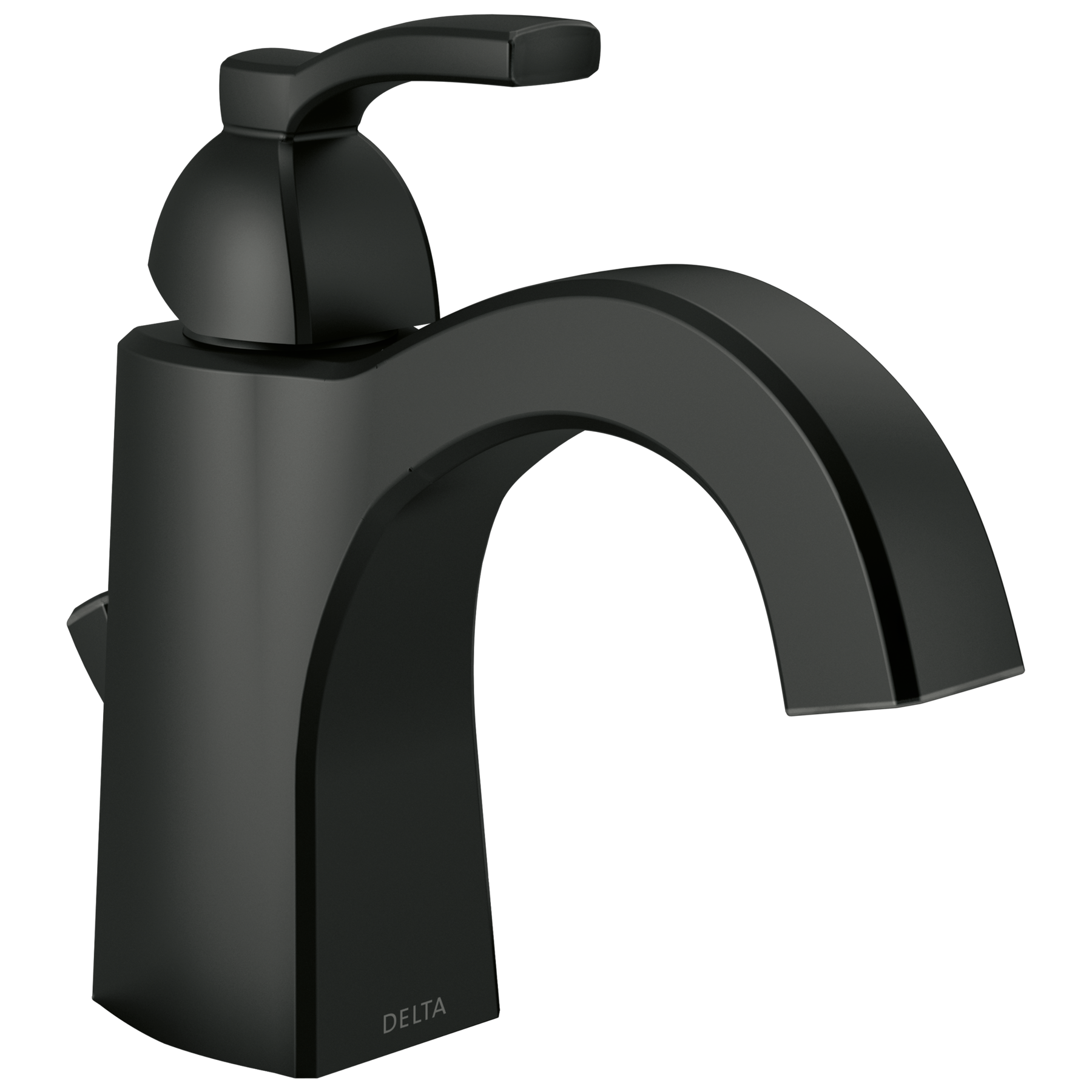 Single Handle Centerset Bathroom Faucet in Matte Black 15768LF-BL ...