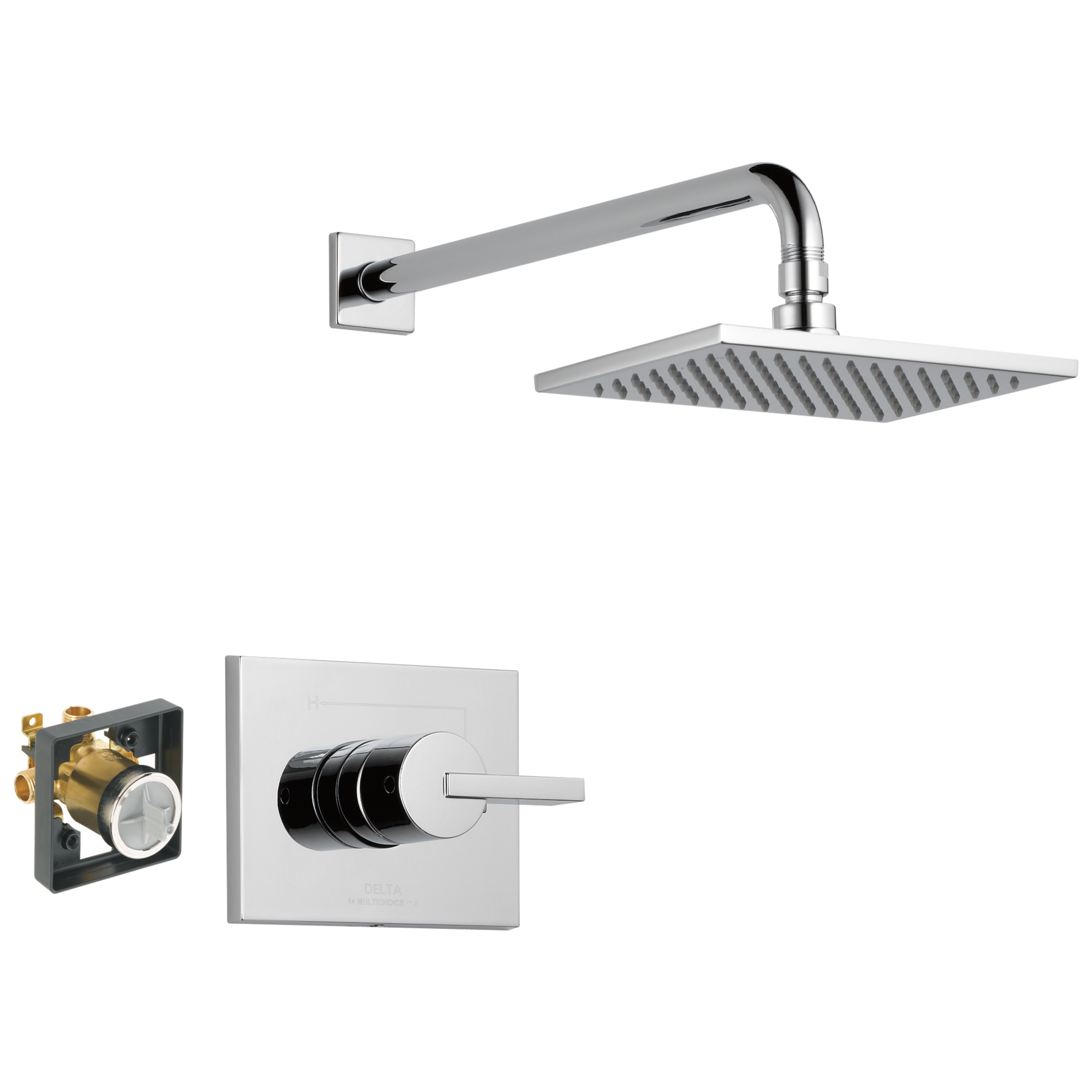 Shower Trim with Rough Bundle - 14 Series