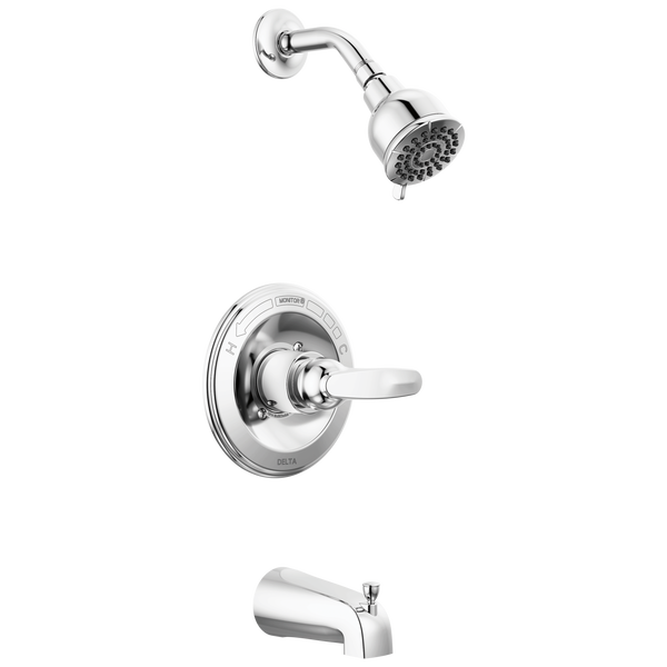 shower trim chrome