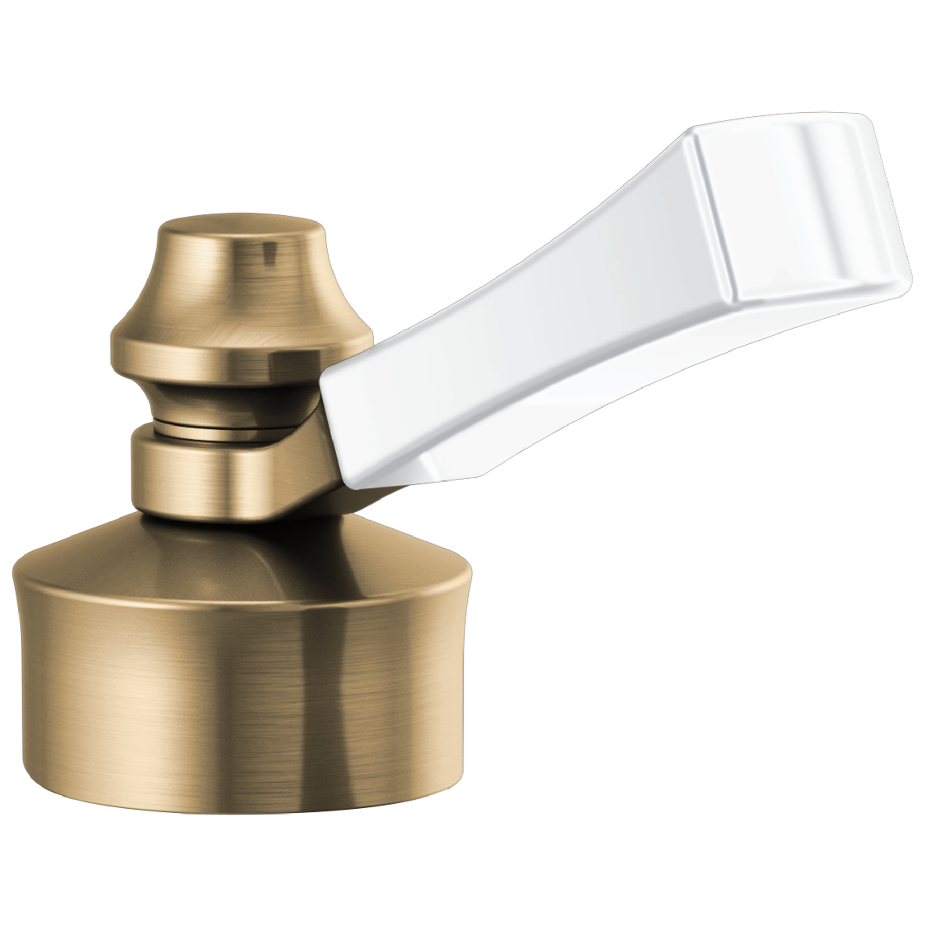 Single Lever Handle Kit in Champagne Bronze / Porcelain H561GS 