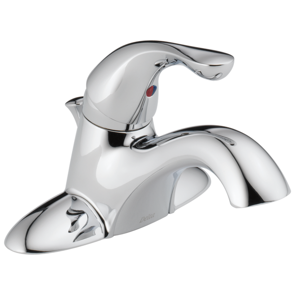 Single Handle Centerset Bathroom Faucet in Chrome 520-DST | Delta