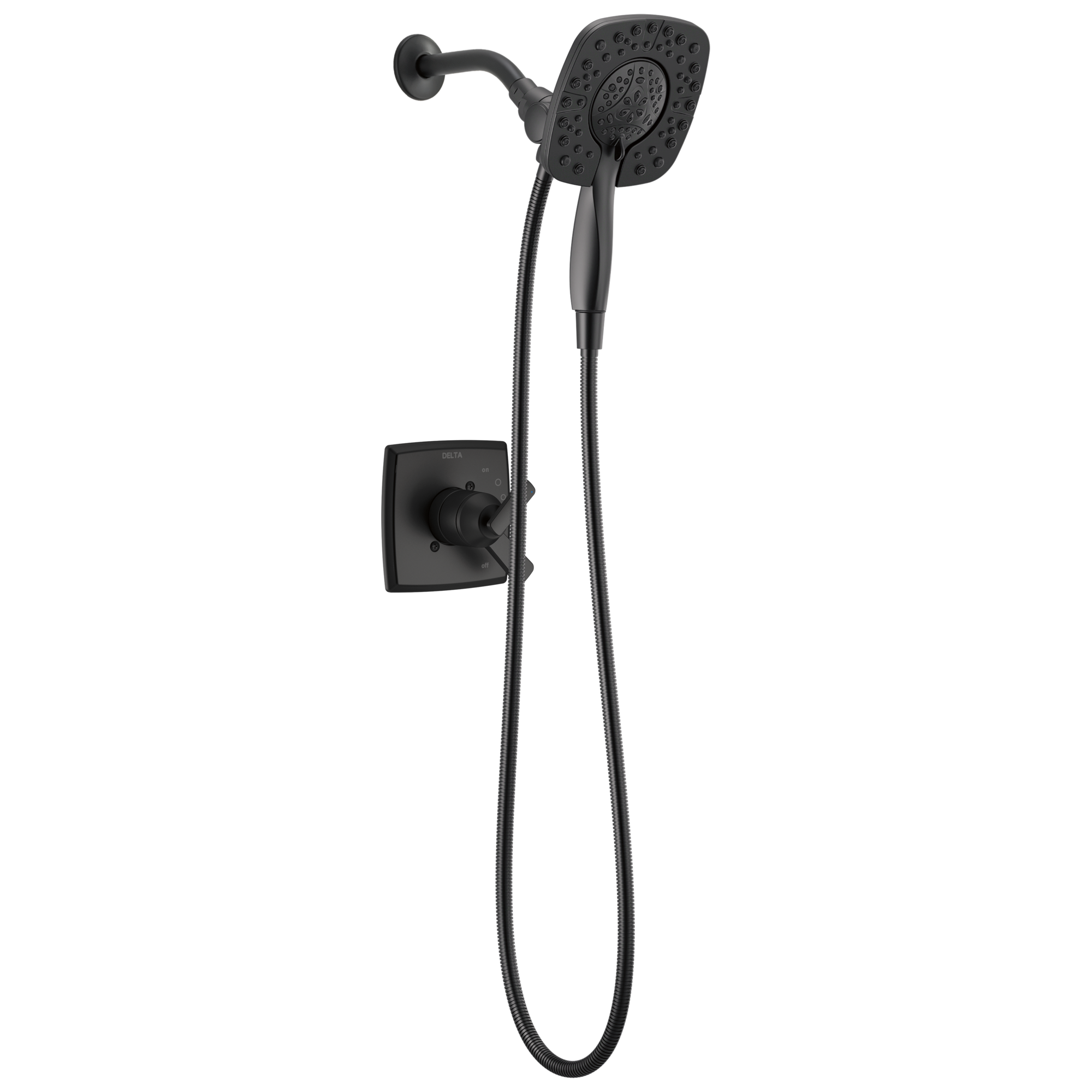 Delta Faucet Ashlyn Monitor 17 Series Shower Trim with In2ition - Matte Black