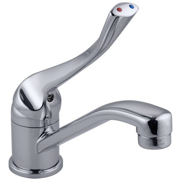 Single Handle Basin Faucet in Chrome 570LF06ELH Delta Faucet