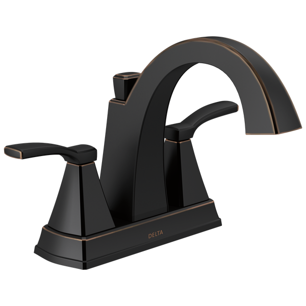 Two Handle Centerset Bathroom Faucet in Oil Rubbed Bronze 25768LFOB