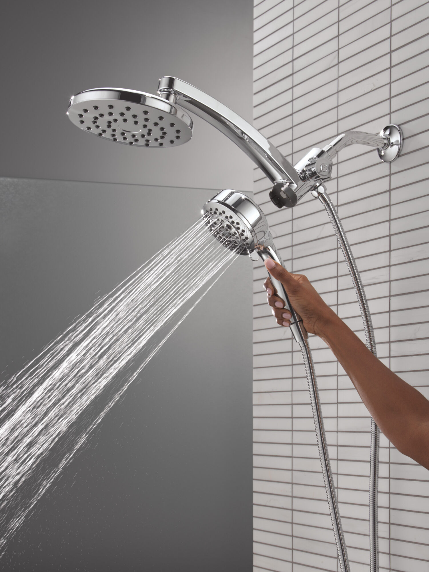 PivotPro™ 3-in-1 Combination Shower in Lumicoat® Chrome 58600-PR25