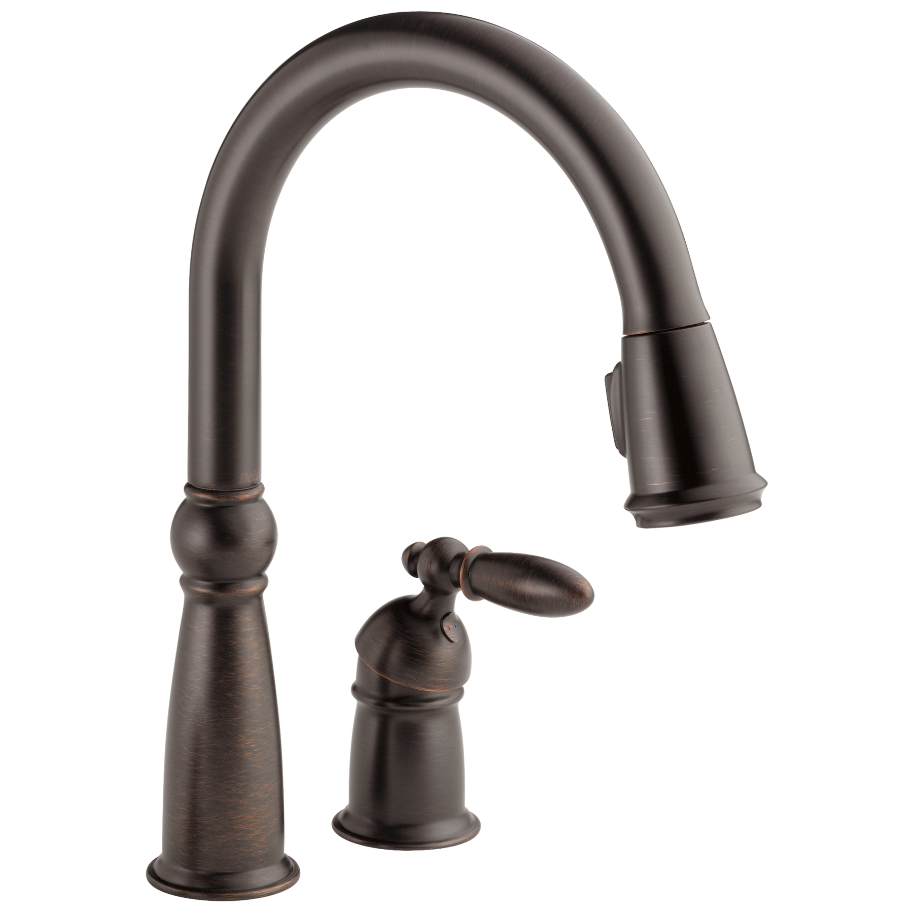 Single Handle Pull-Down Kitchen Faucet in Venetian Bronze 955-RB