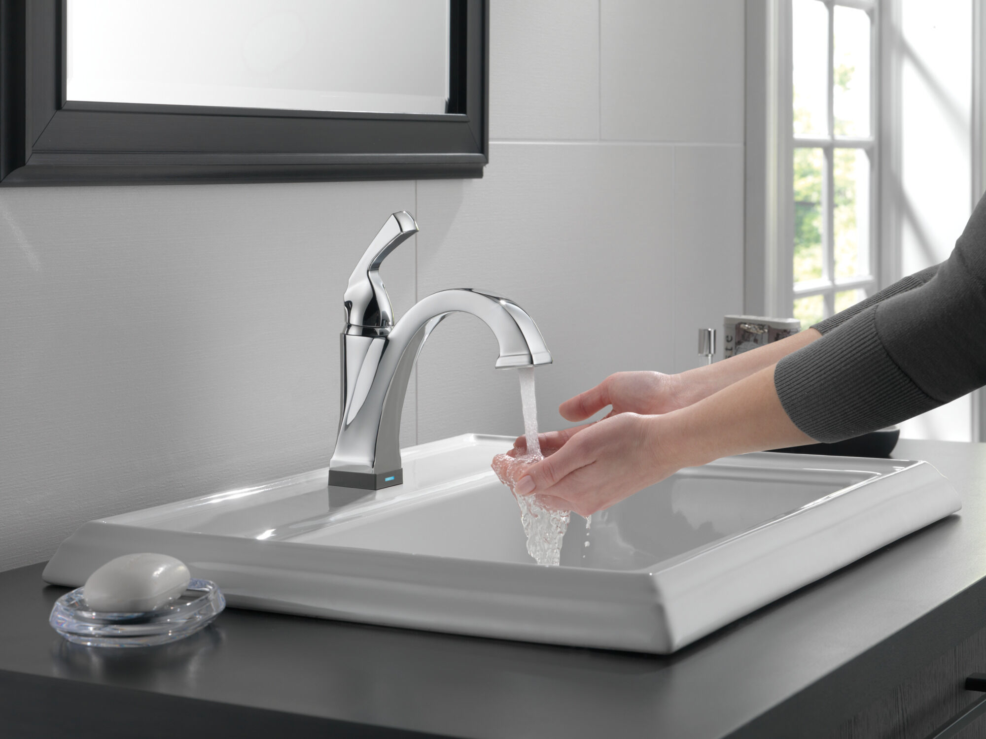 Touch2O® Bathroom Faucet with Touchless Technology in Chrome 551T