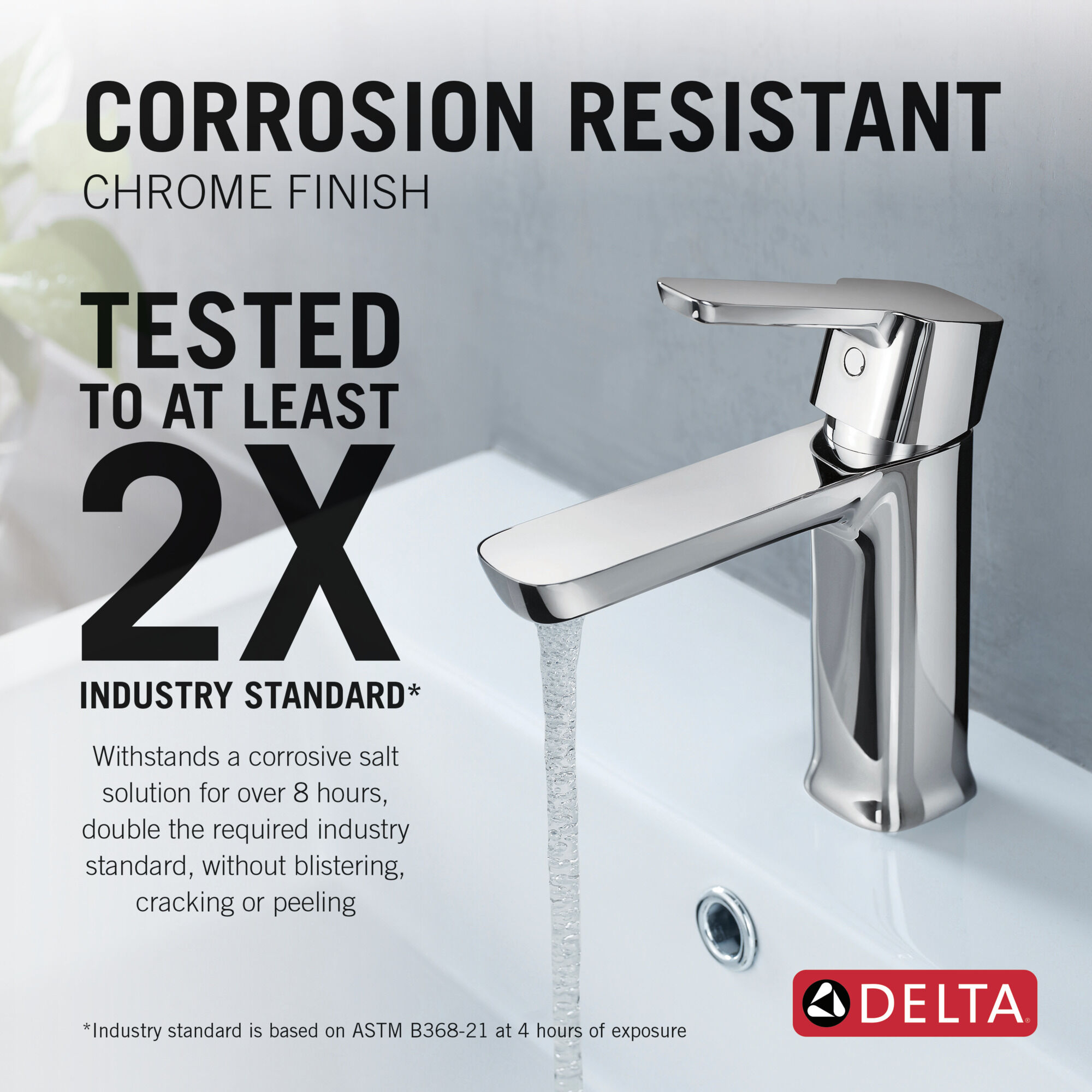 Single Handle Project-Pack Bathroom Faucet in Chrome 581LF-GPM-PP