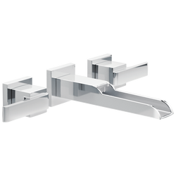 Two Handle Wall Mount Channel Bathroom Faucet Trim
