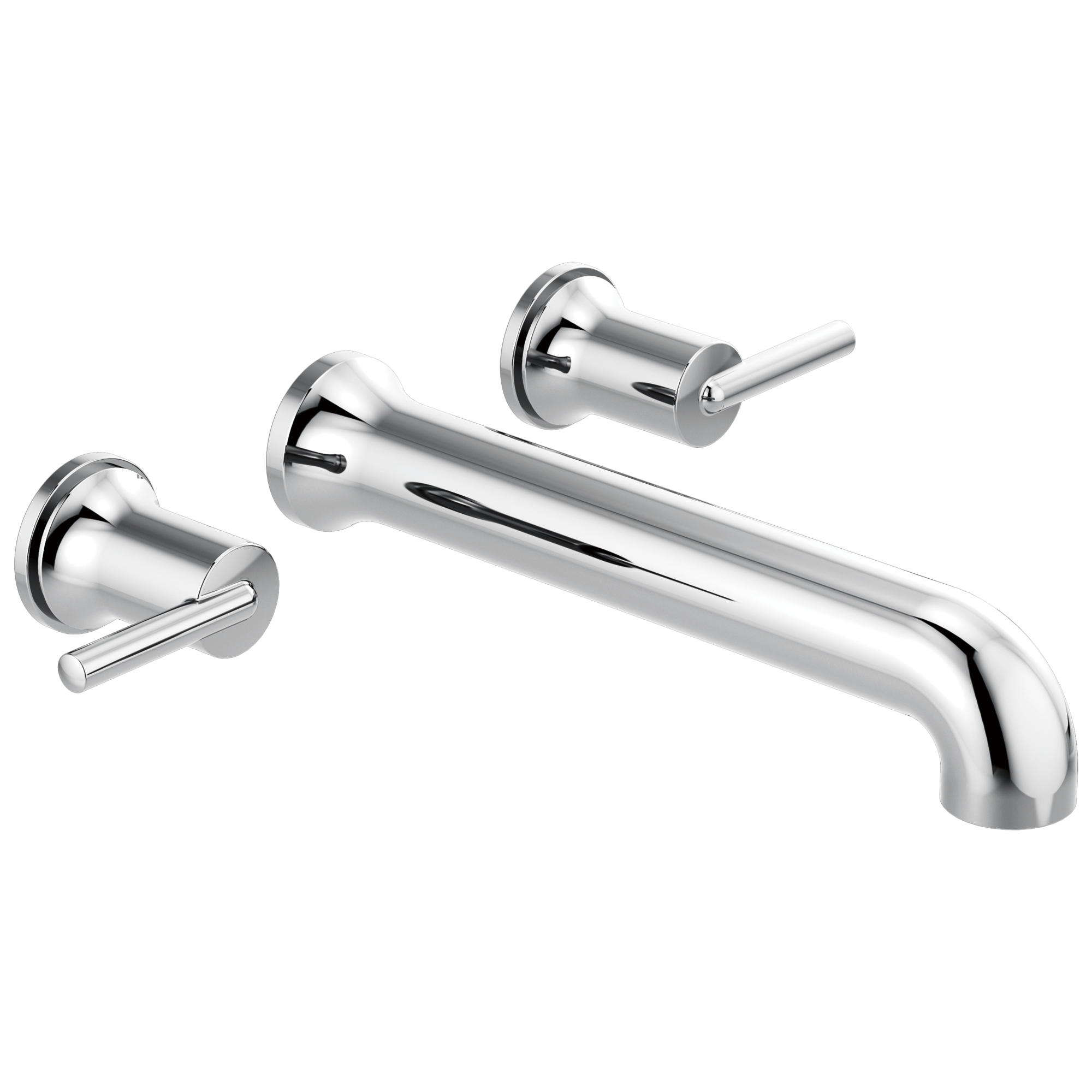 Delta Faucet Trinsic Wall Mounted Tub Filler - Chrome