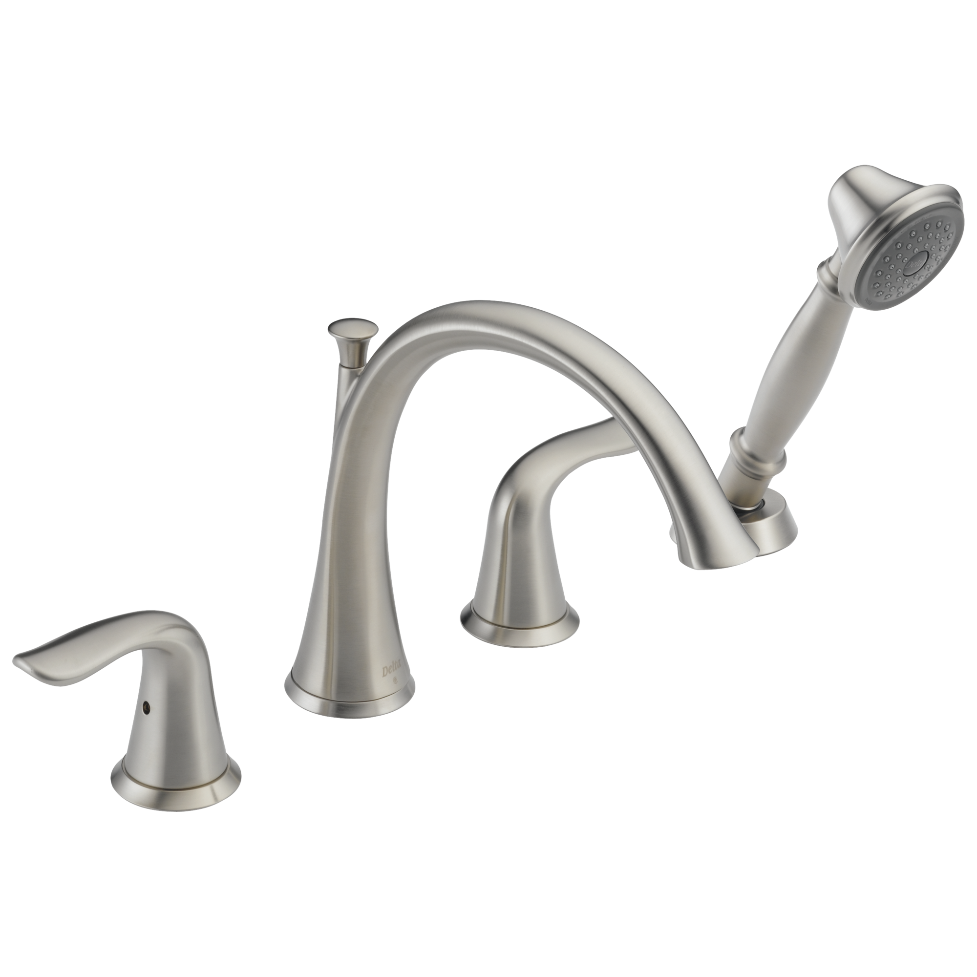 Delta Faucet Lahara Roman Tub with Handshower Trim - Stainless
