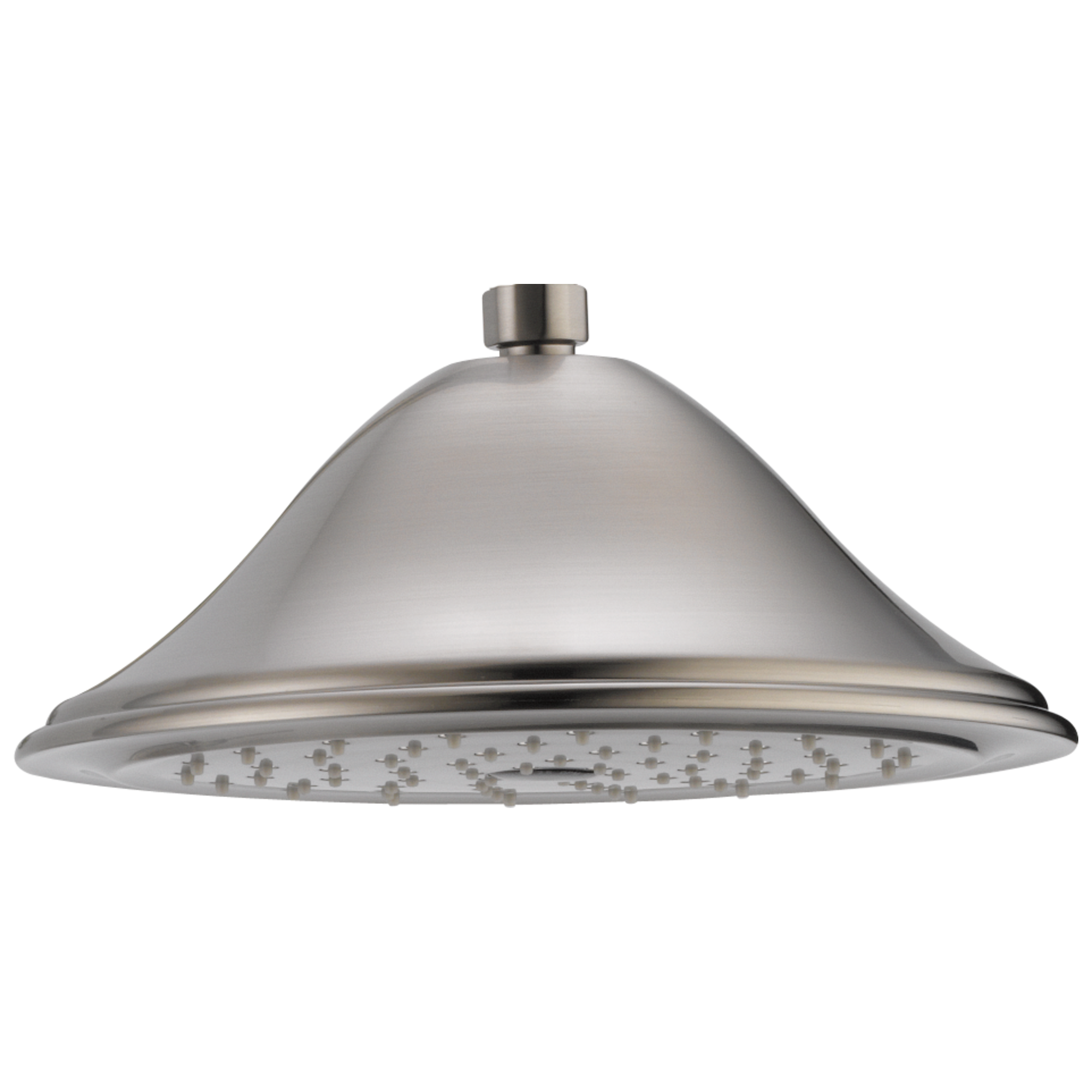 Delta Faucet Universal Showering Components Single-Setting Raincan Shower Head - Stainless