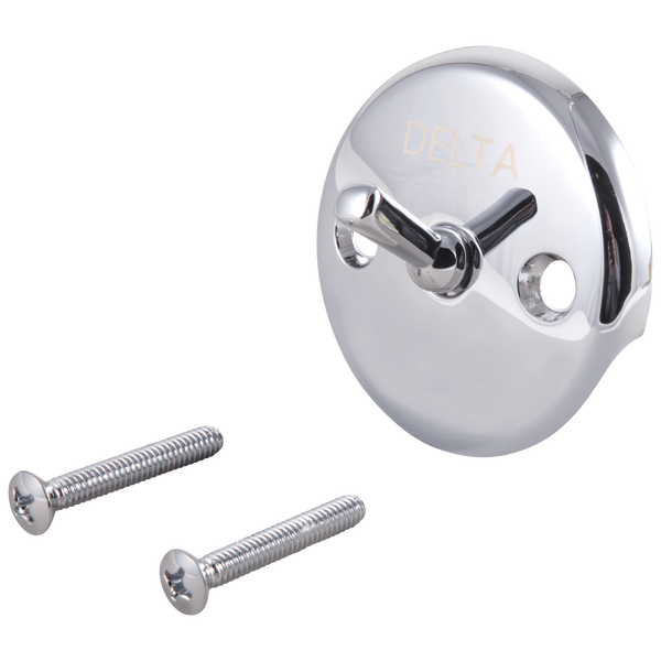 Trip Lever In Chrome Rp31555 Delta Faucet, Bathtub Overflow Plate With Trip Lever