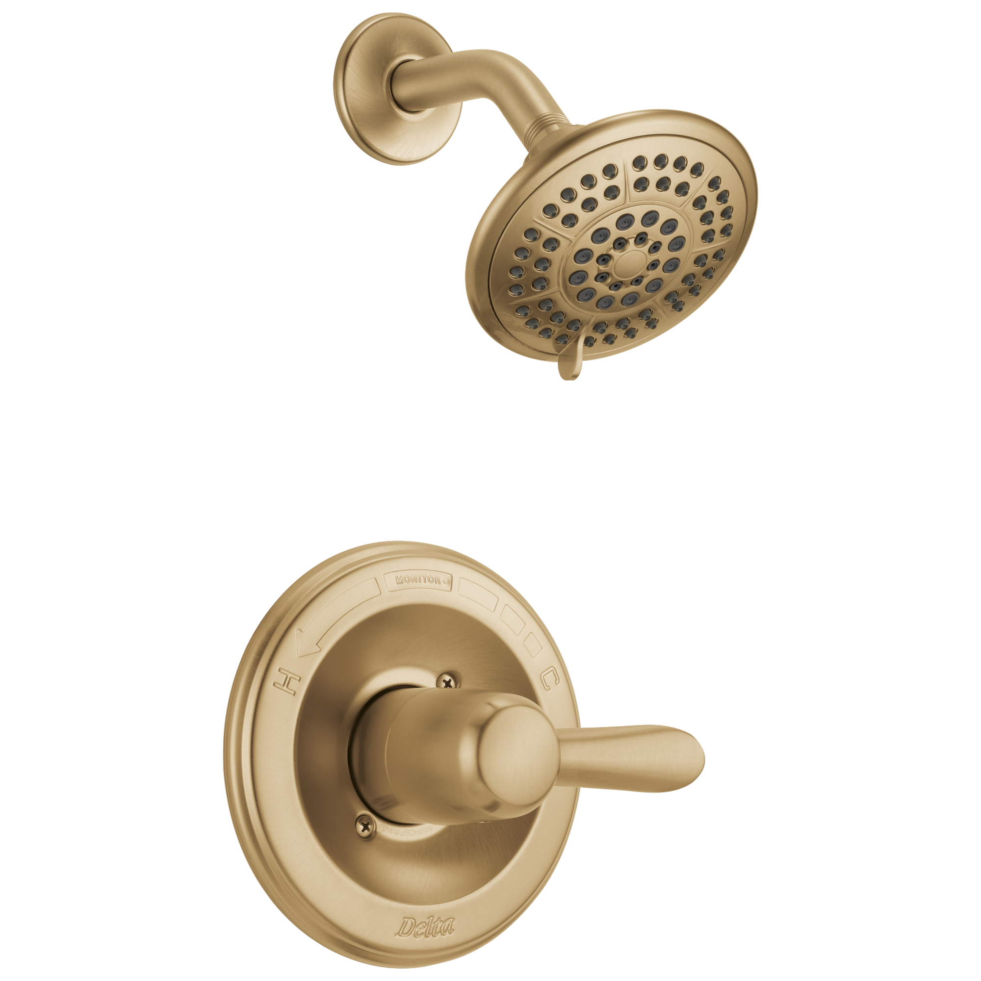Delta T14294-CZ Linden Monitor 14 Series Shower Trim, Champagne Bronze by DELTA FAUCET
