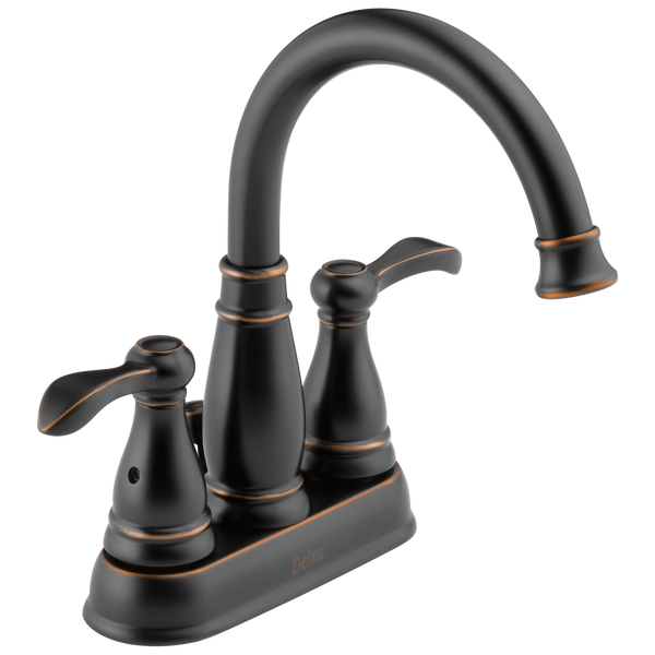 Two Handle Centerset Bathroom Faucet (Recertified)