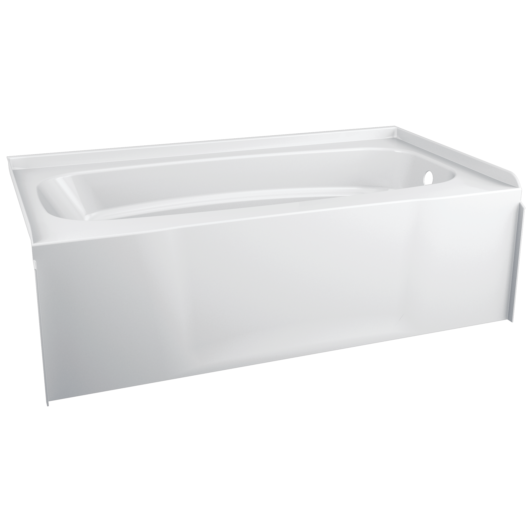 ProCrylic 60 in. x 32 in. Right Hand Tub in High Gloss White