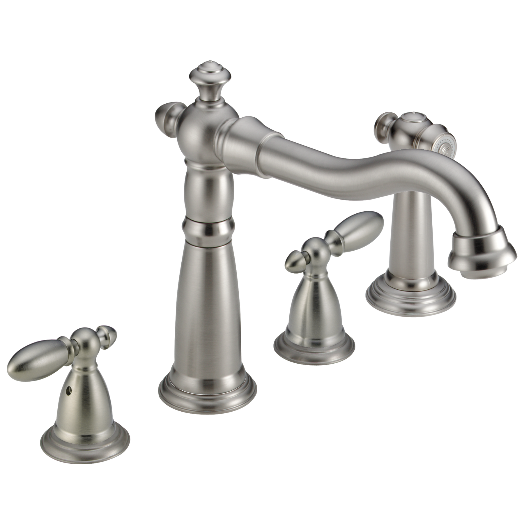 Two Handle Kitchen Faucet with Spray