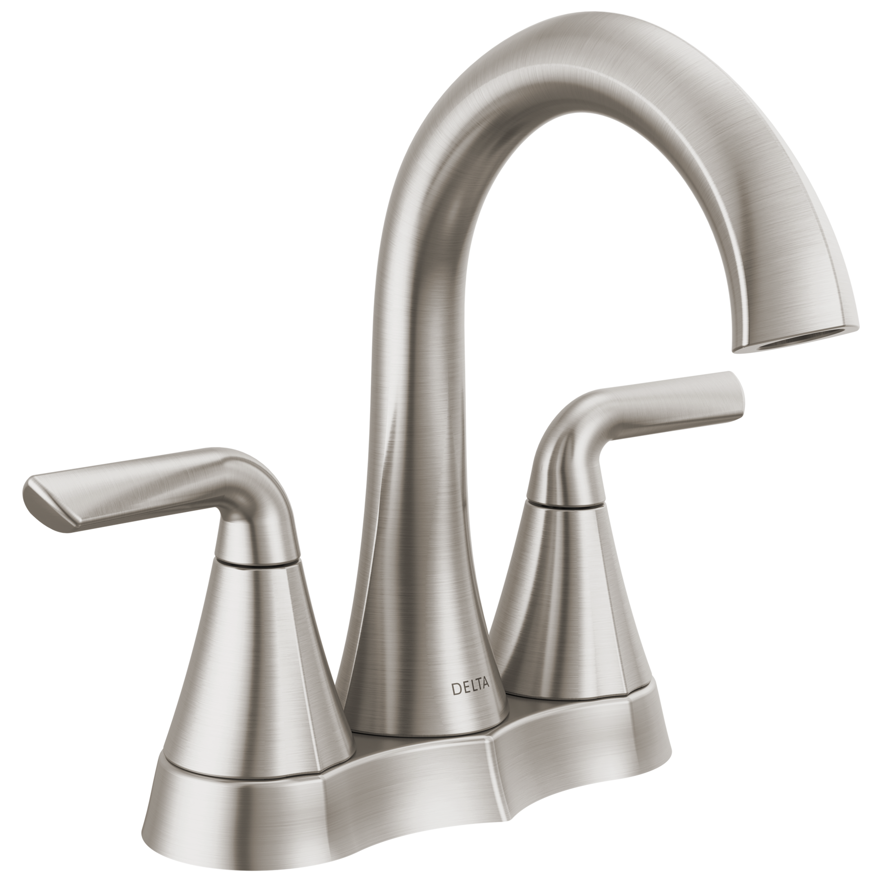 Two Handle Centerset Bathroom Faucet (Recertified) in Spotshield