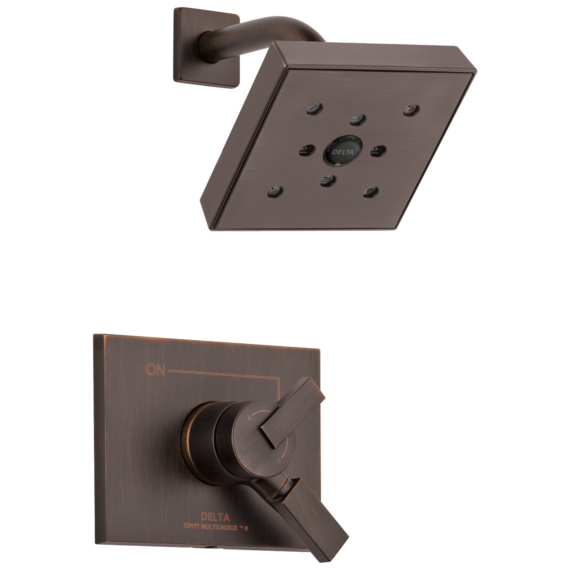 Delta Faucet Vero Monitor 17 Series H2OKineticShower Trim - Venetian Bronze