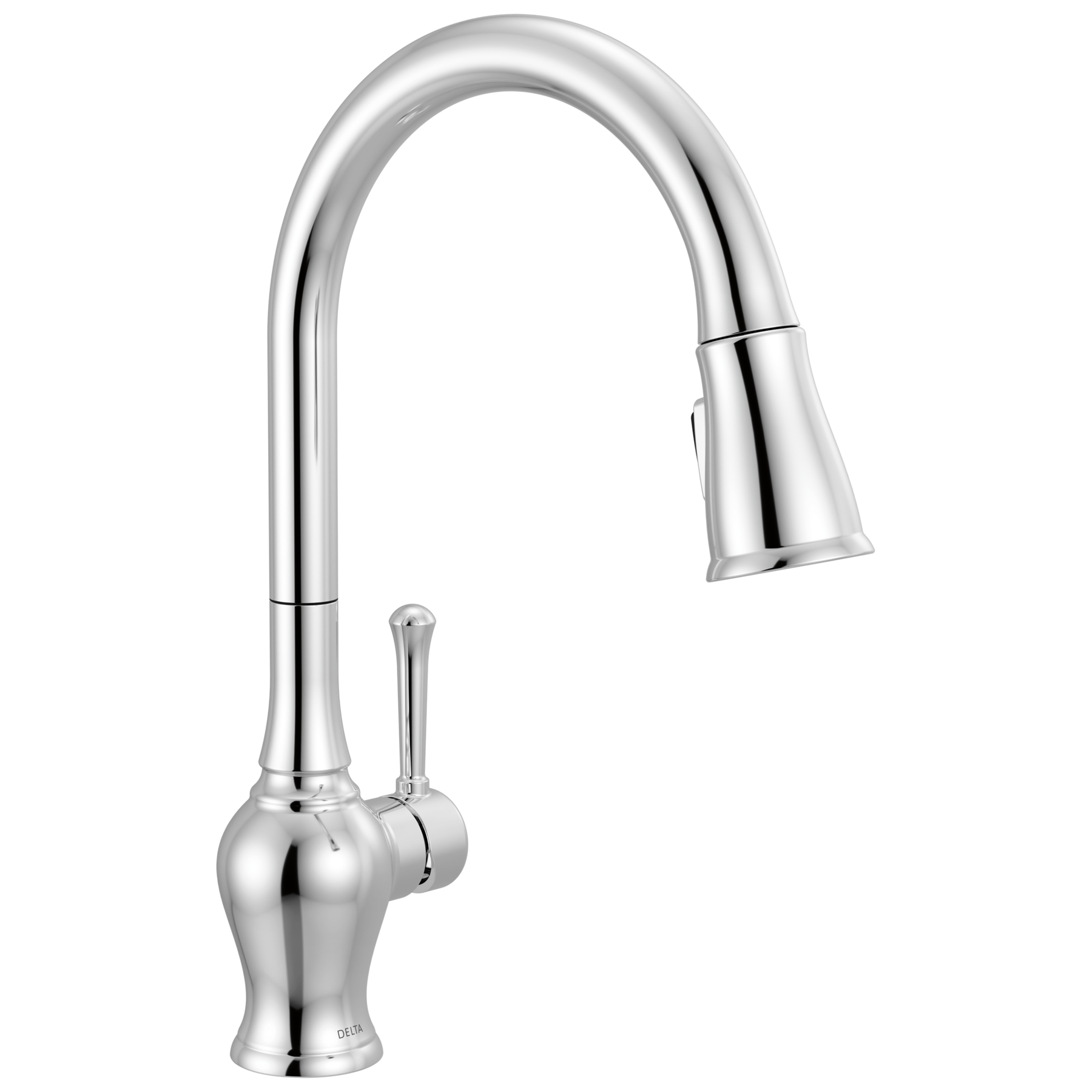 Single Handle Pull-Down Kitchen Faucet in Chrome 19727LF — image 1