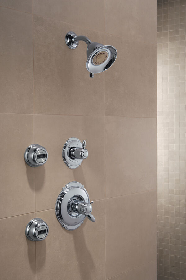 TempAssure® 17T Series Shower Trim in Chrome T17T255 Delta Faucet