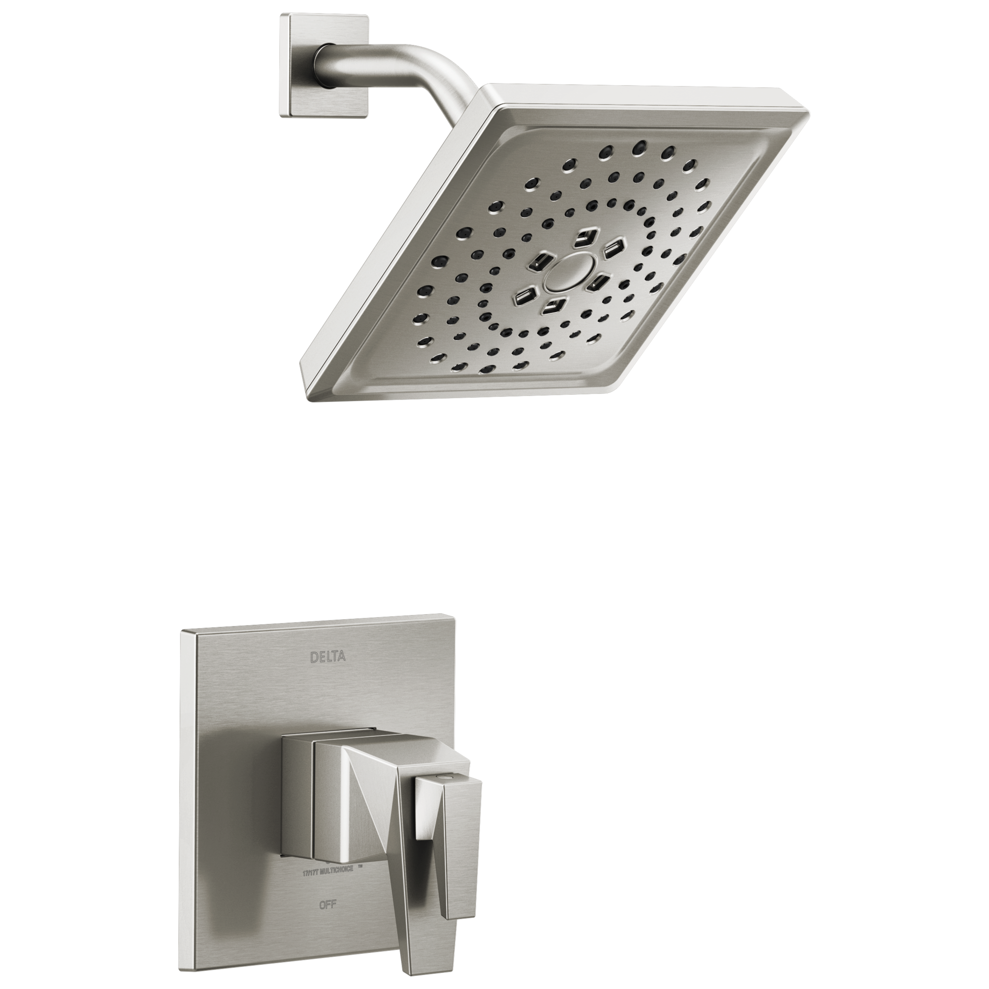 Delta Faucet TrillianE TempAssure 17T Series Shower Trim - Lumicoat Stainless