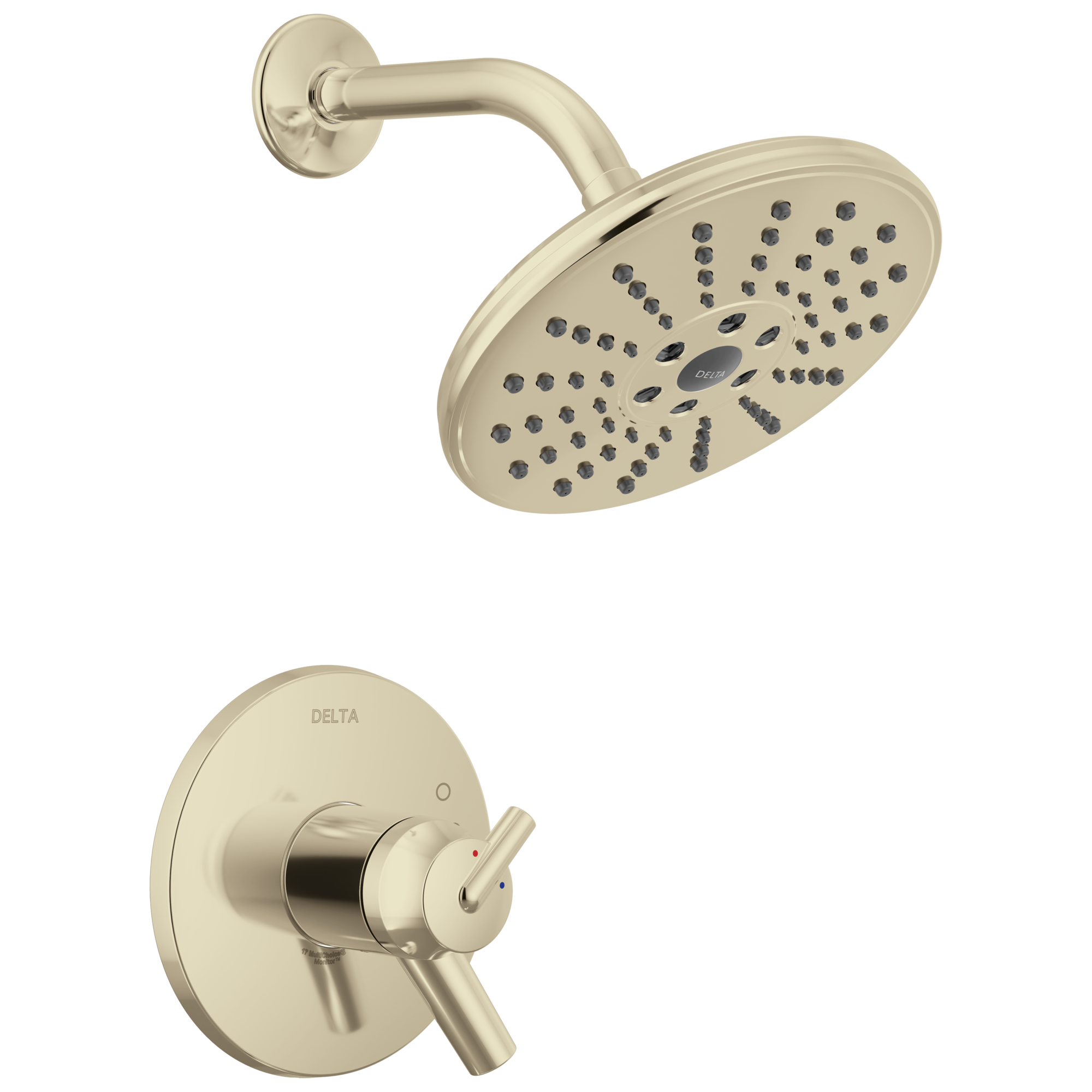 Delta Faucet Trinsic Thermostatic H2O Shower Trim - Polished Nickel