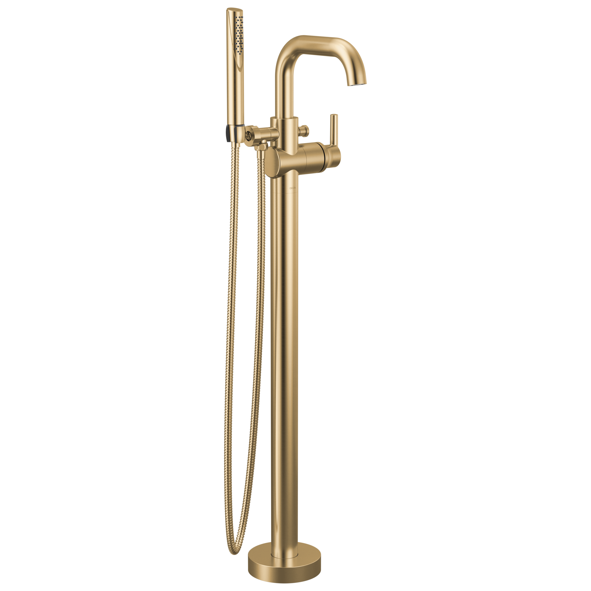 Delta Faucet Trinsic Floor Mount Tub Filler - Champagne Bronze