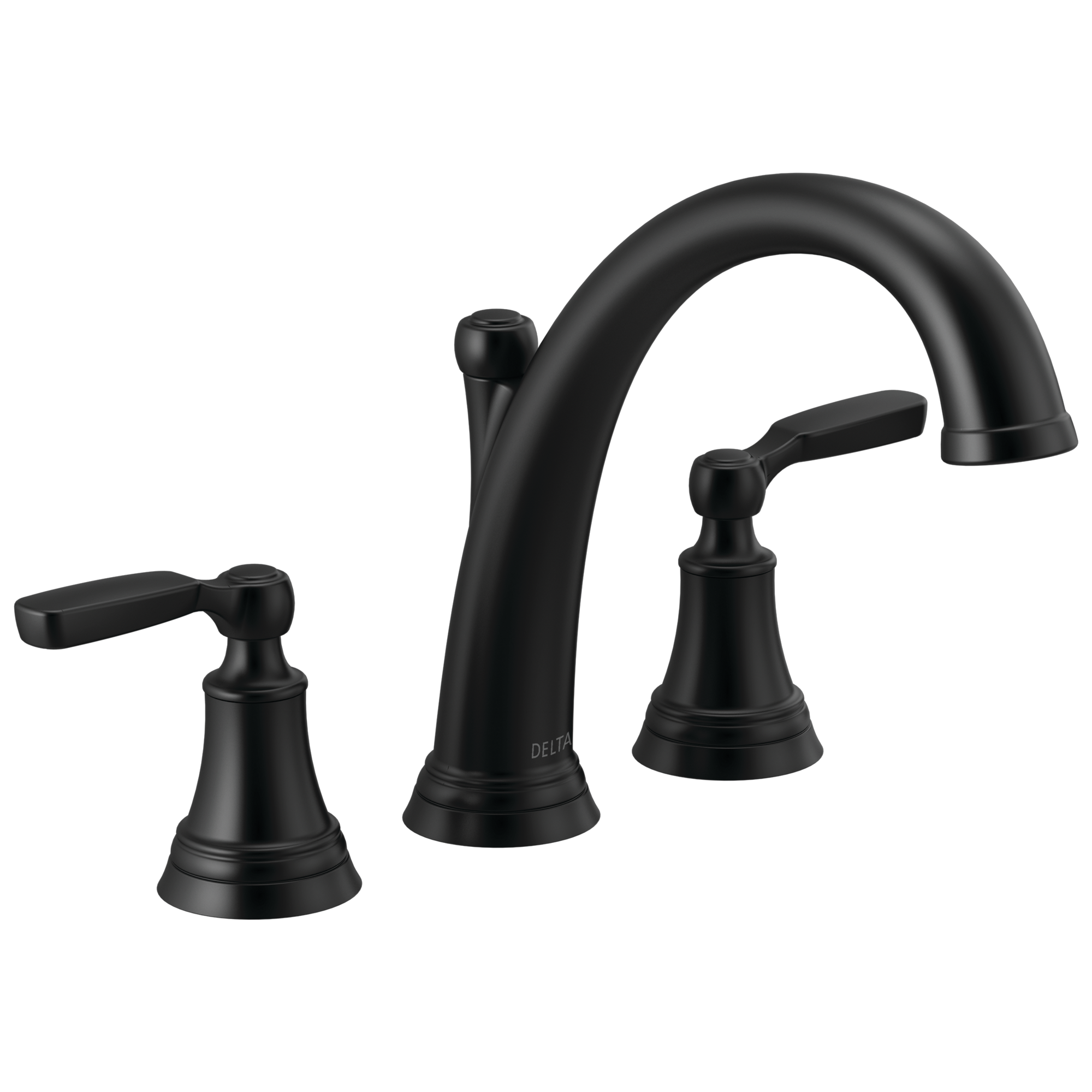 Delta Faucet WoodhurstE Roman Tub Trim - Matte Black
