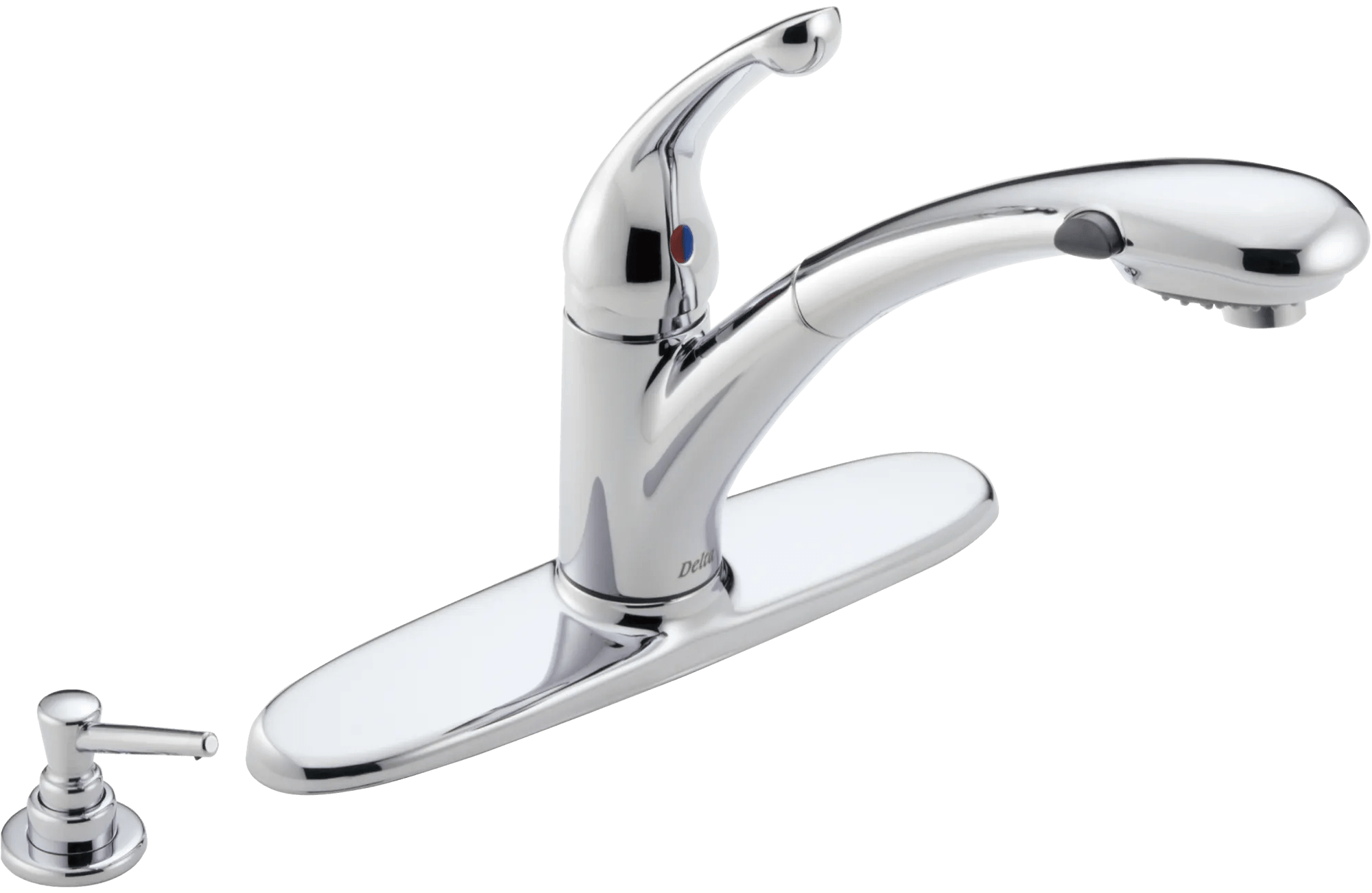 Delta Faucet Signature Pullouts Single Handle - Chrome