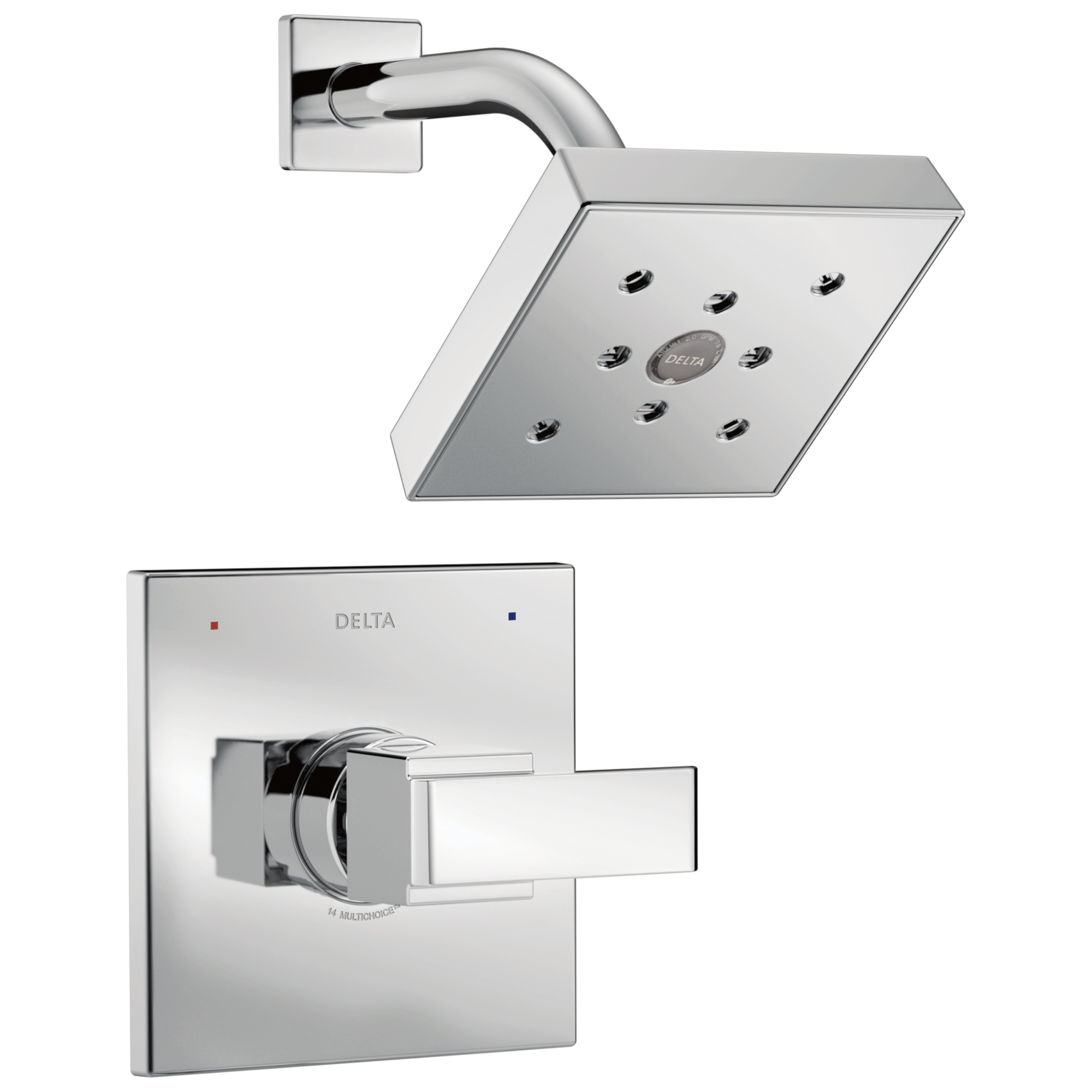 Delta Faucet Ara Monitor 14 Series H2Okinetic Shower Trim - Chrome