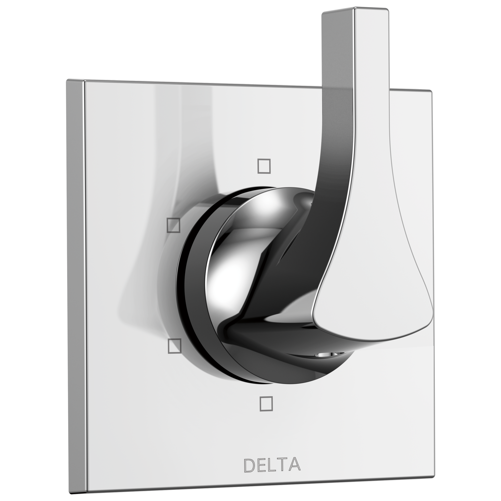 Delta Faucet Zura 6-Setting 3-Port Diverter Trim - Chrome