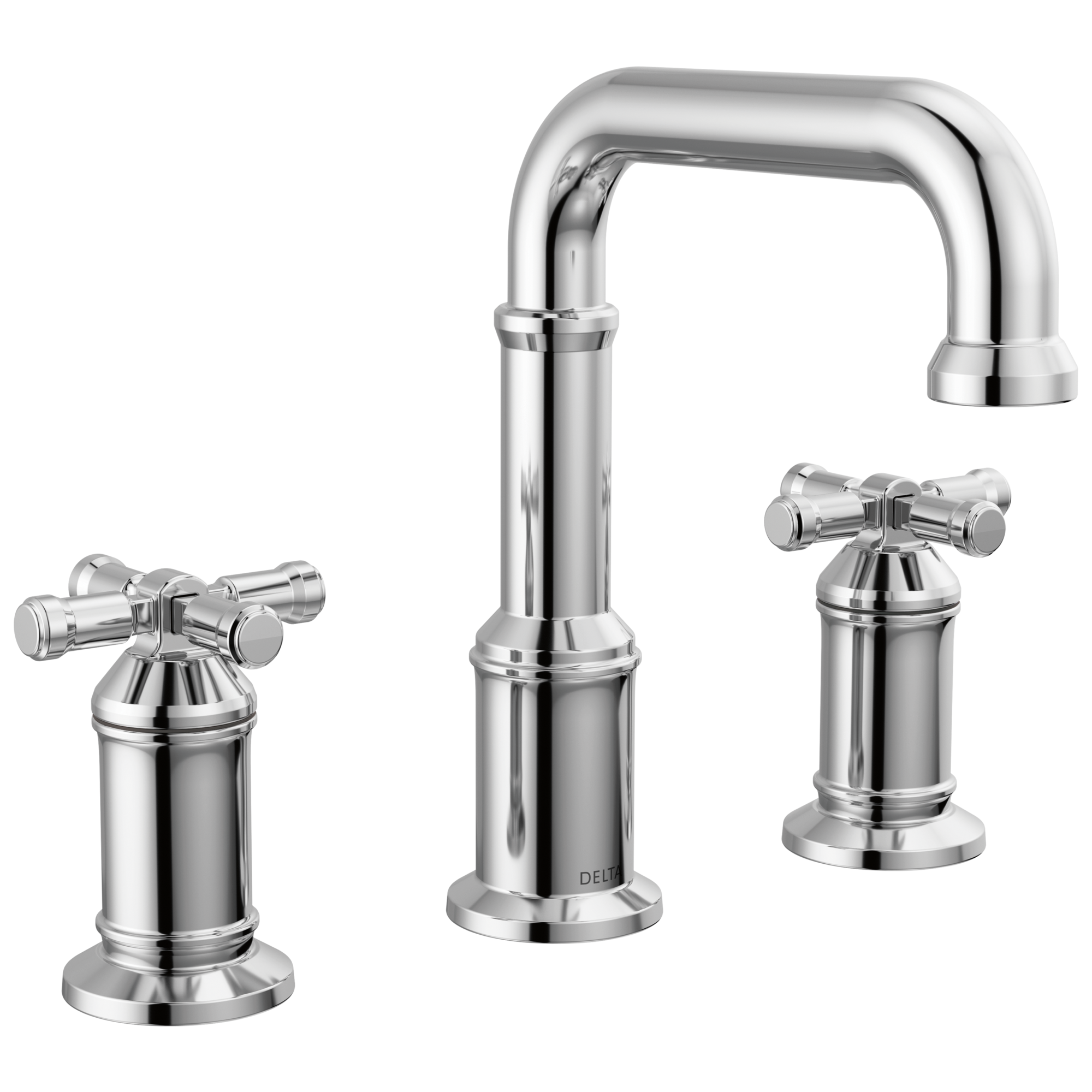 BroderickE Two Handle Widespread Bathroom Faucet - Lumicoat Chrome