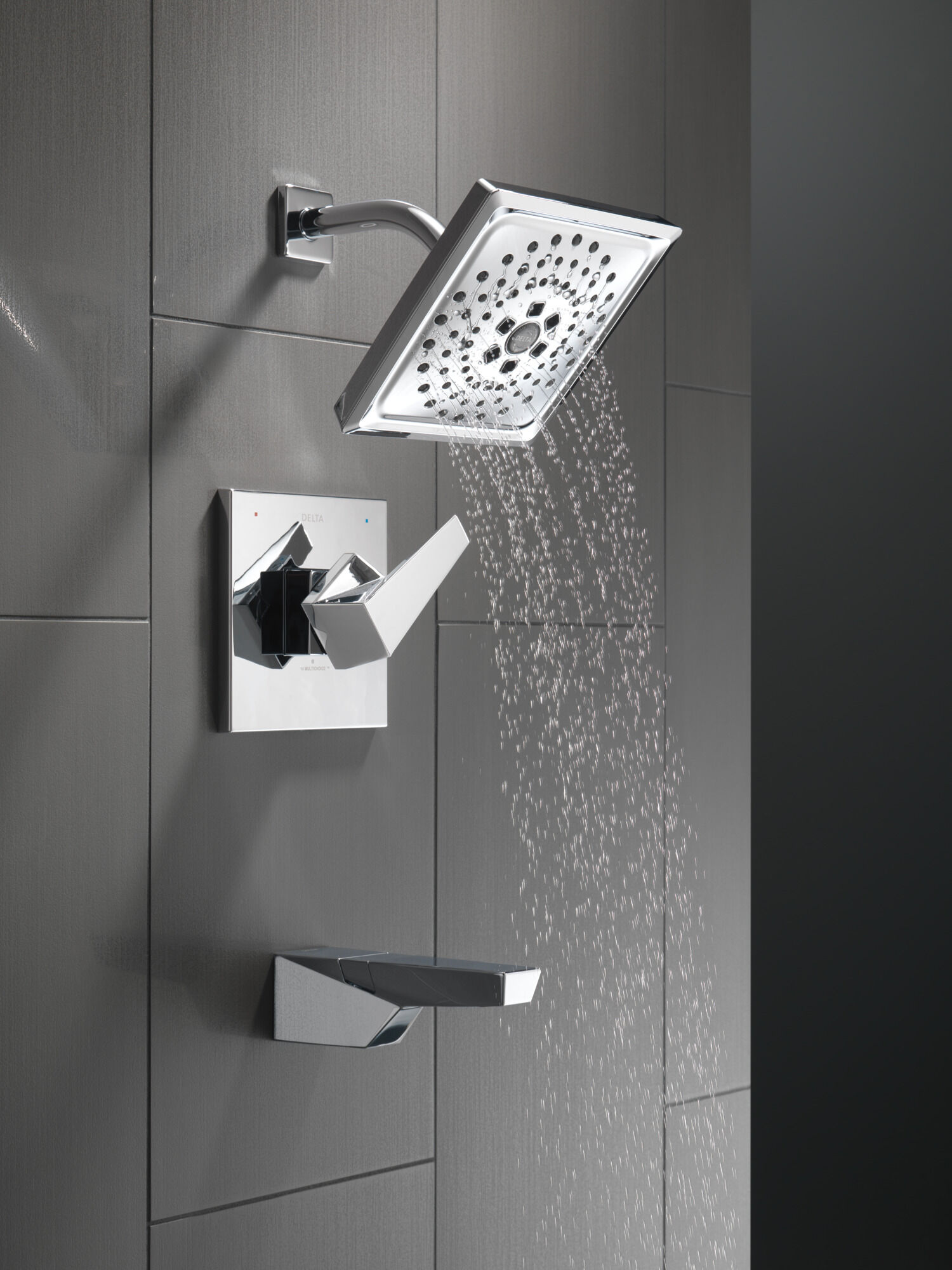 14 Series H2Okinetic Tub Shower Trim in Lumicoat® Chrome T14443-PR