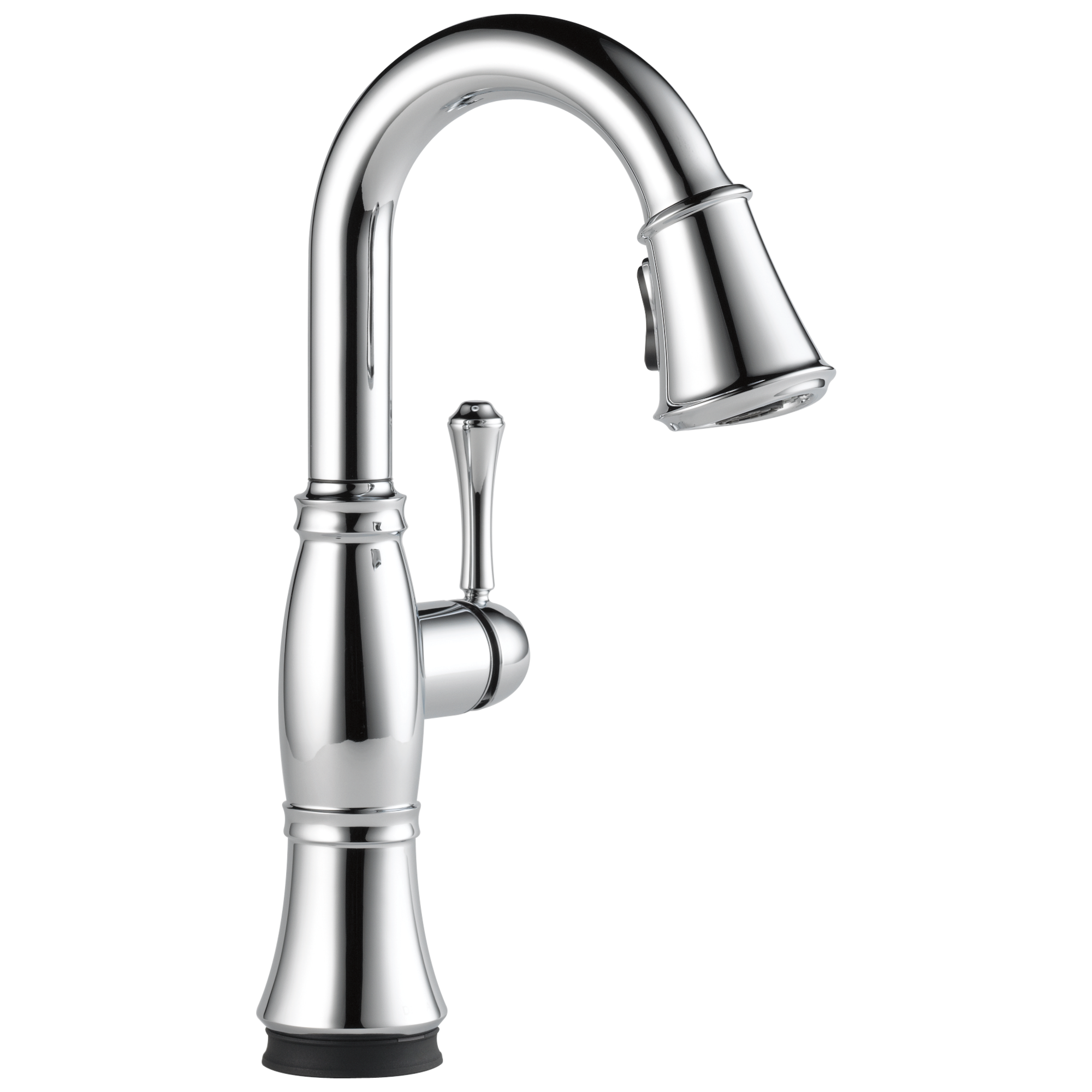 Delta Faucet CassidyE Single Handle Pulldown Bar/Prep with Touch<sub>2</sub>O Technology - Lumicoat Chrome