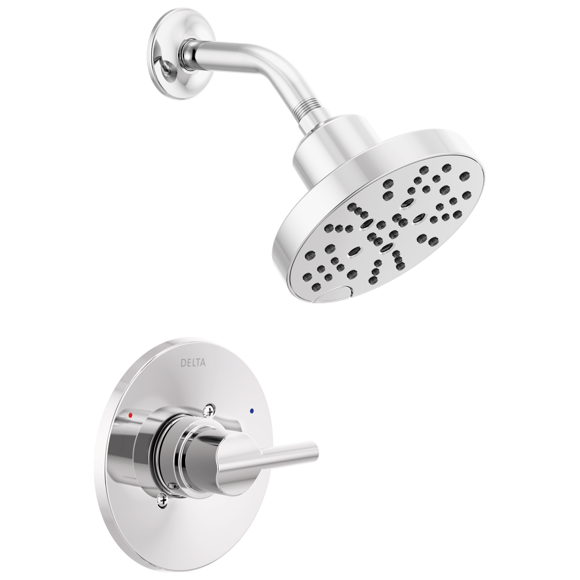 Delta Faucet NicoliE Monitor 14 Series H2Okinetic Shower - Chrome