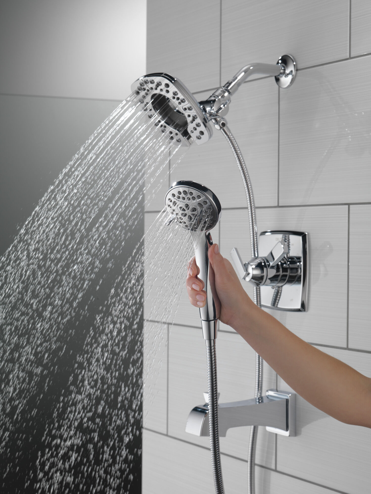 In2ition Tub/Shower Trim 1L 17S (Recertified) in Chrome T17464-I-R