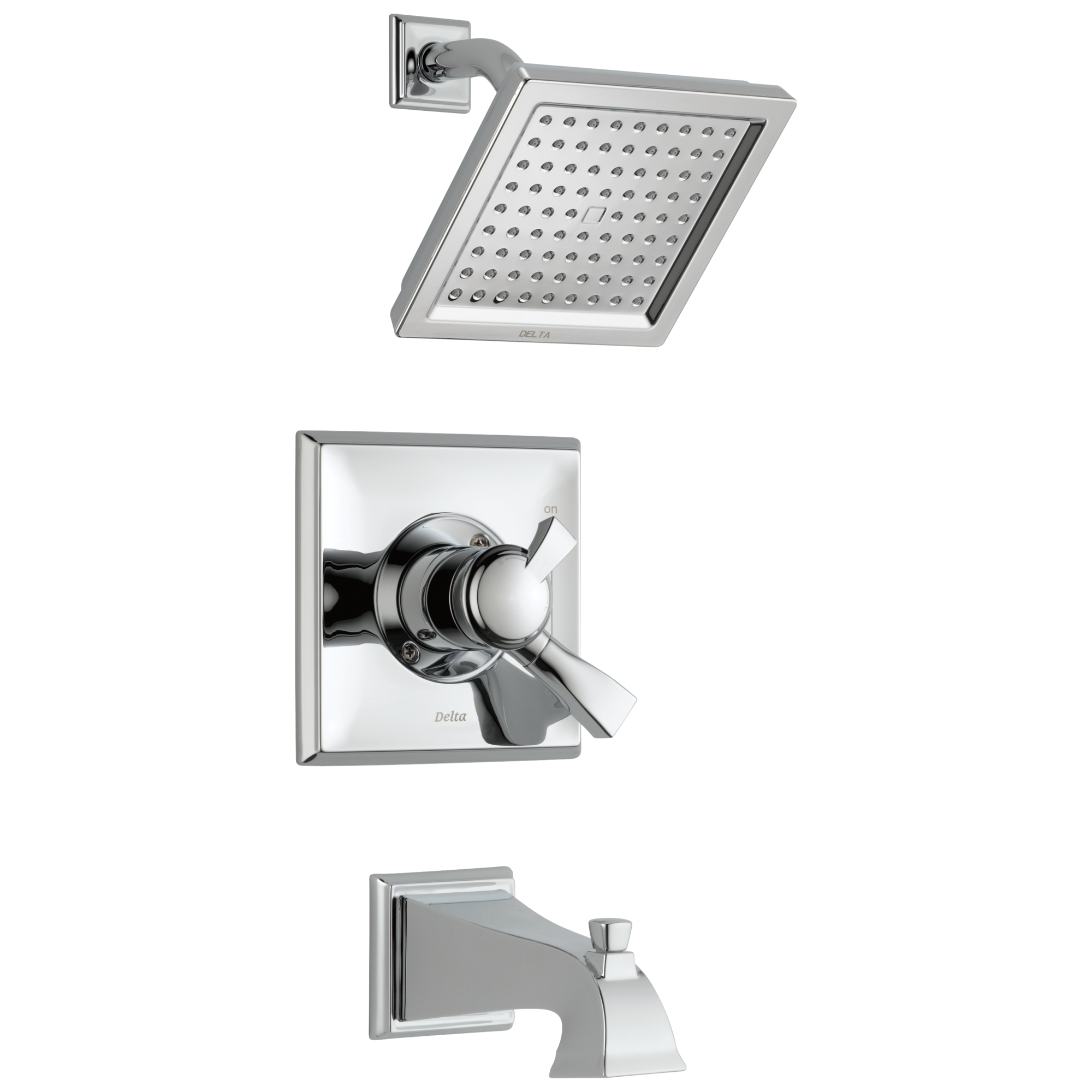 Delta Faucet DrydenE Monitor 17 Series Tub & Shower Trim - Chrome