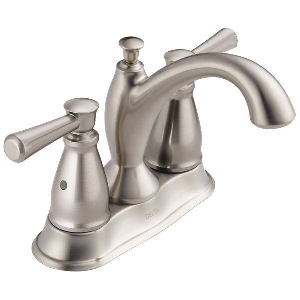 2種set エルサOC、ペドロタツタOC Traditonal Two Handle Centerset Bathroom Faucet in Stainless 2593