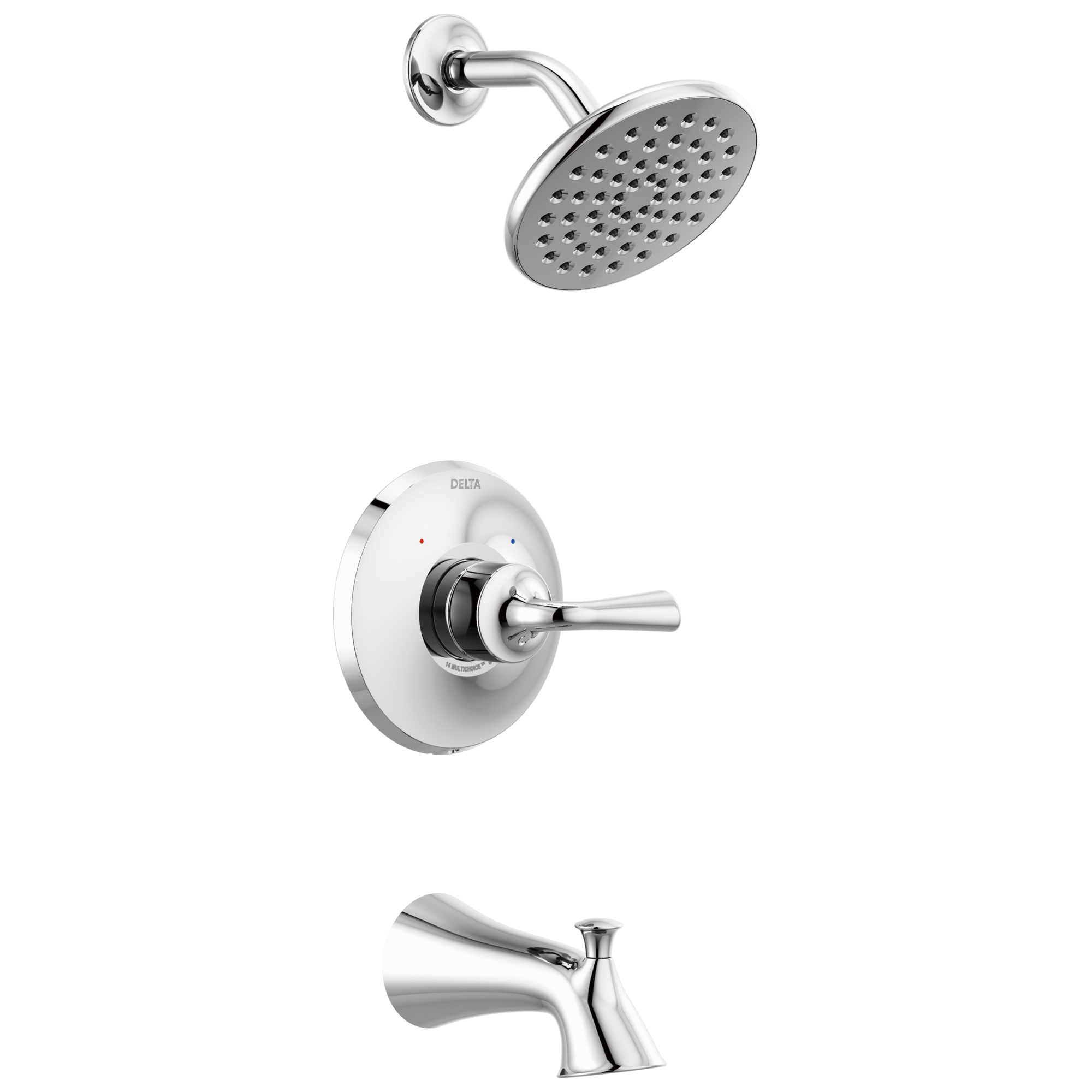 Delta Faucet KayraE Monitor 14 Series Tub & Shower Trim - Chrome