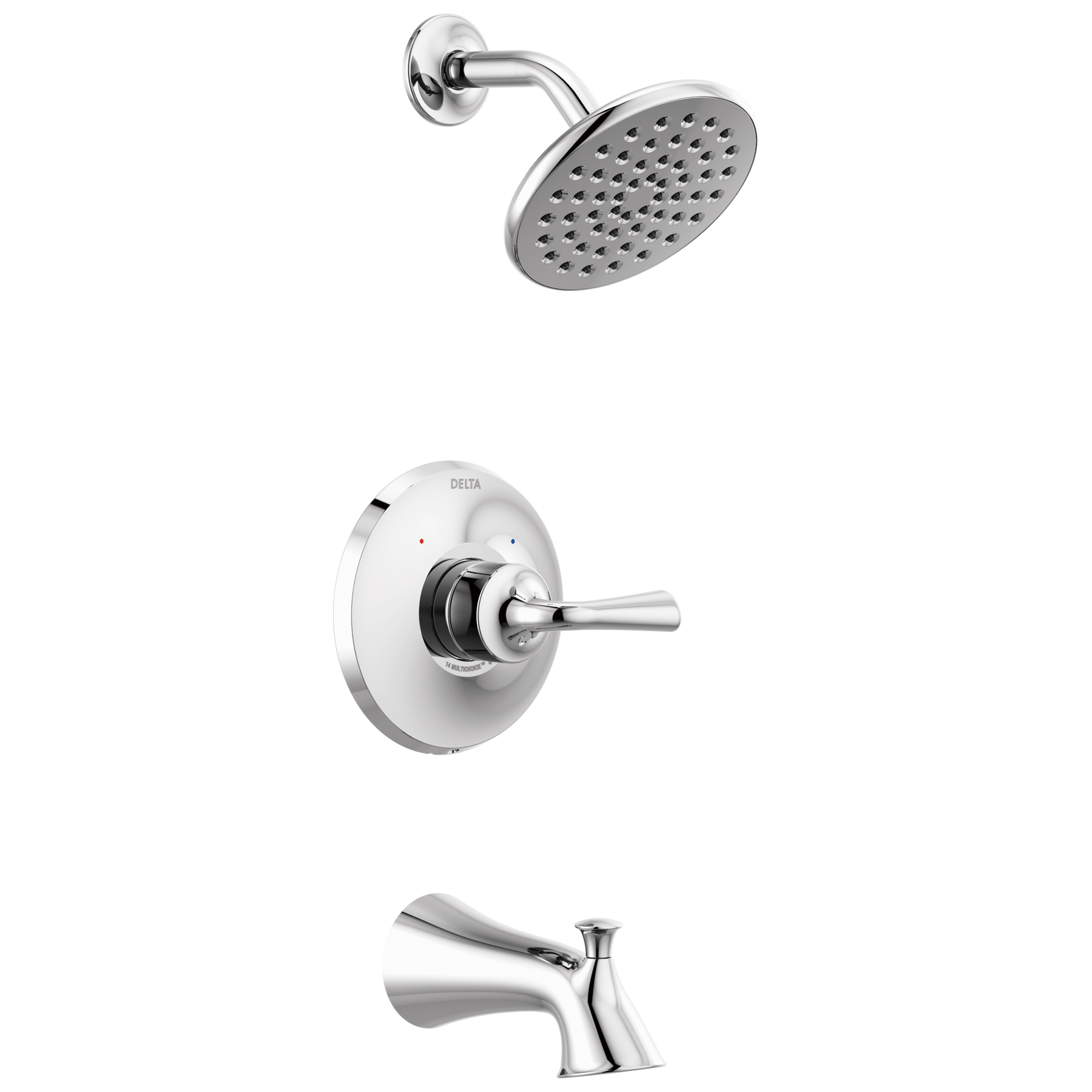Monitor 14 Series Tub & Shower Trim in Chrome T14433 | Delta Faucet