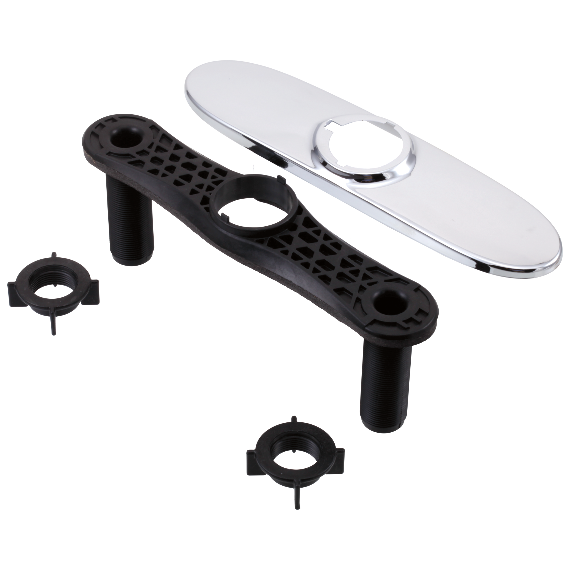 Delta Faucet LindenE Escutcheon, Base & Gasket - Chrome