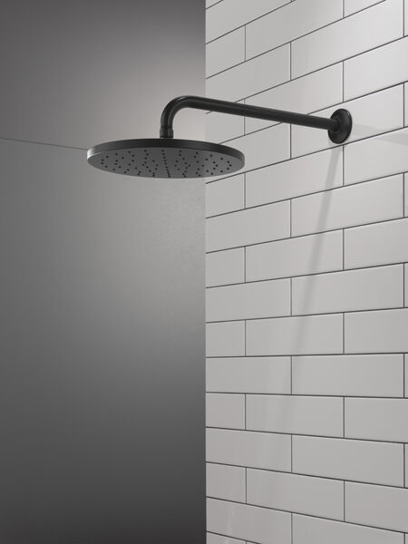 Delta Rp72562 Shower Flange in Matte Black RP6025BL | Delta Faucet