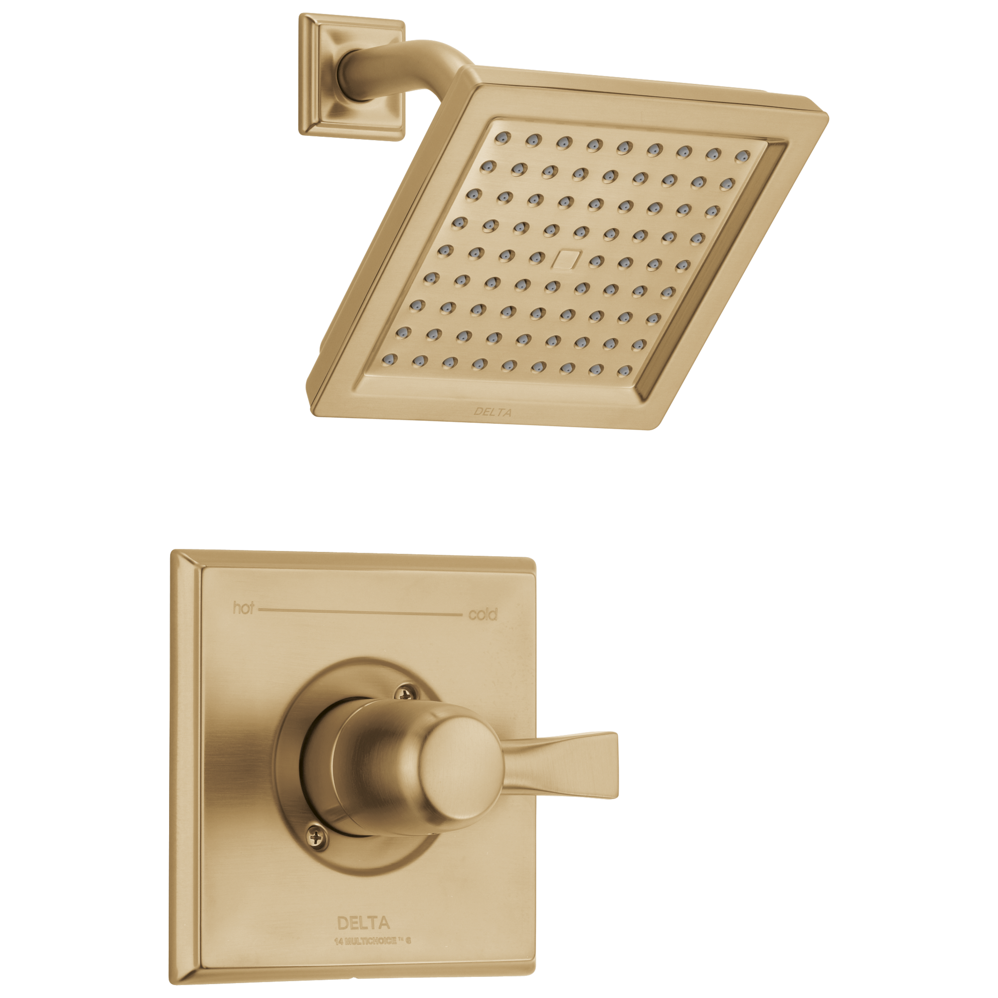 Delta Faucet DrydenE Monitor 14 Series Shower Trim - Champagne Bronze