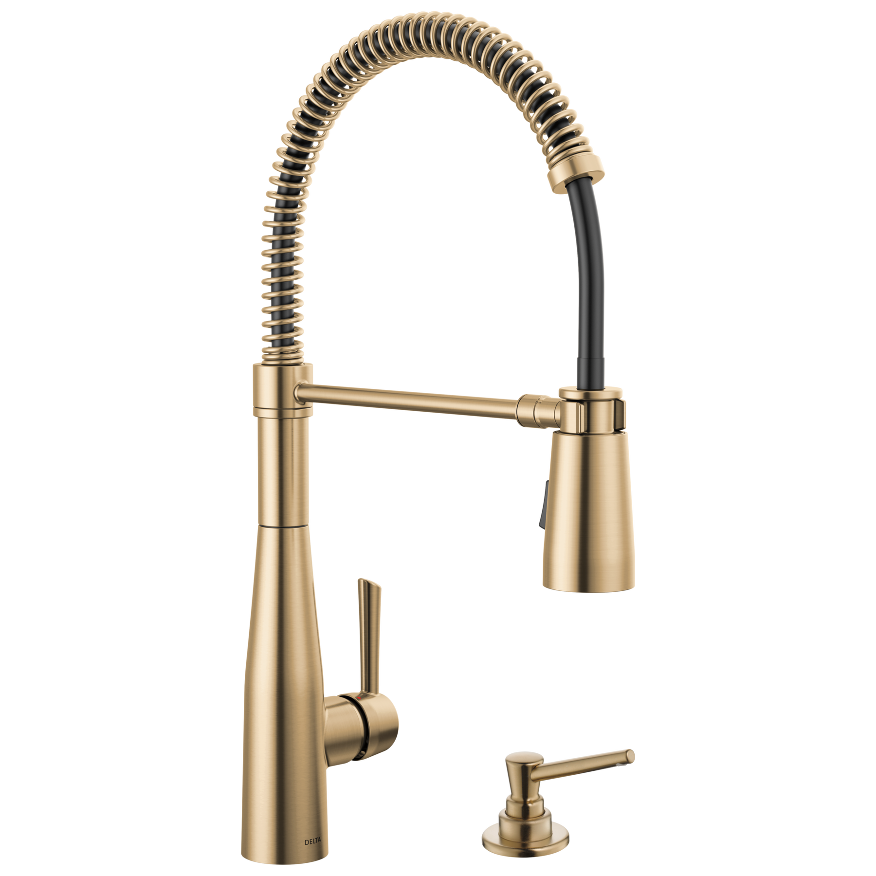 Spring Kitchen Single Handle with Soap Dispenser Bundle in