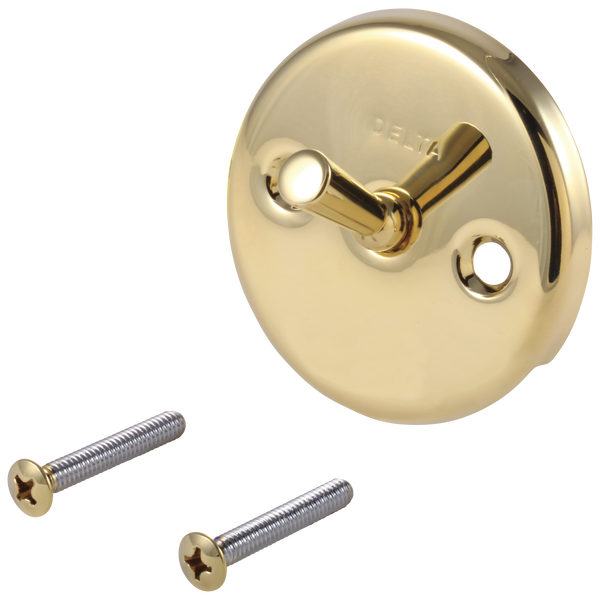 Trip Lever In Polished Brass Rp31555pb, Delta Bathtub Overflow Cover Replace